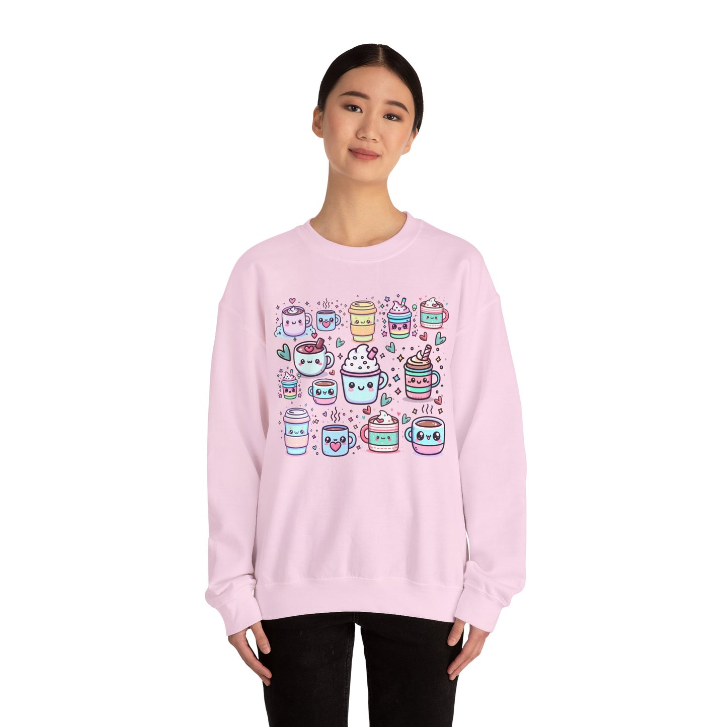 Kawaii Lattes | Unisex Heavy Blend™ Crewneck Sweatshirt