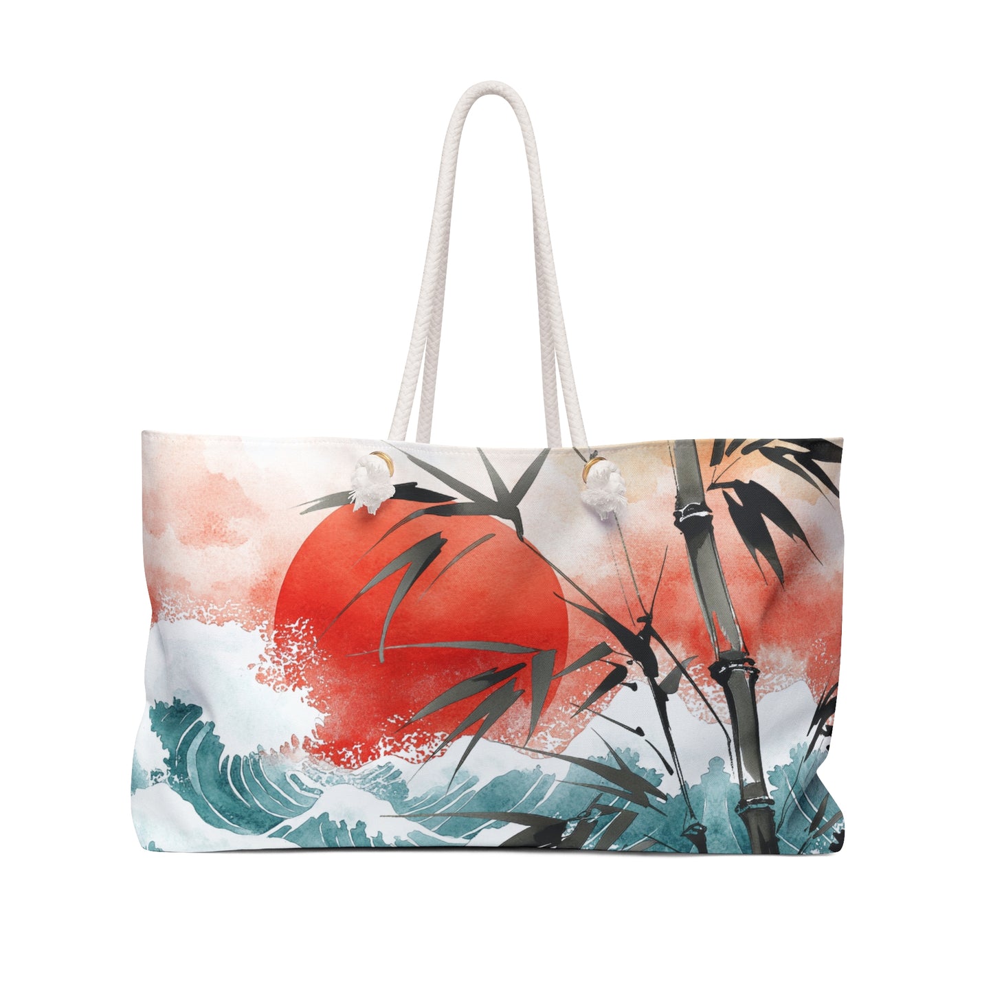 Weekender Bag | Pastel Waves | Scene 5