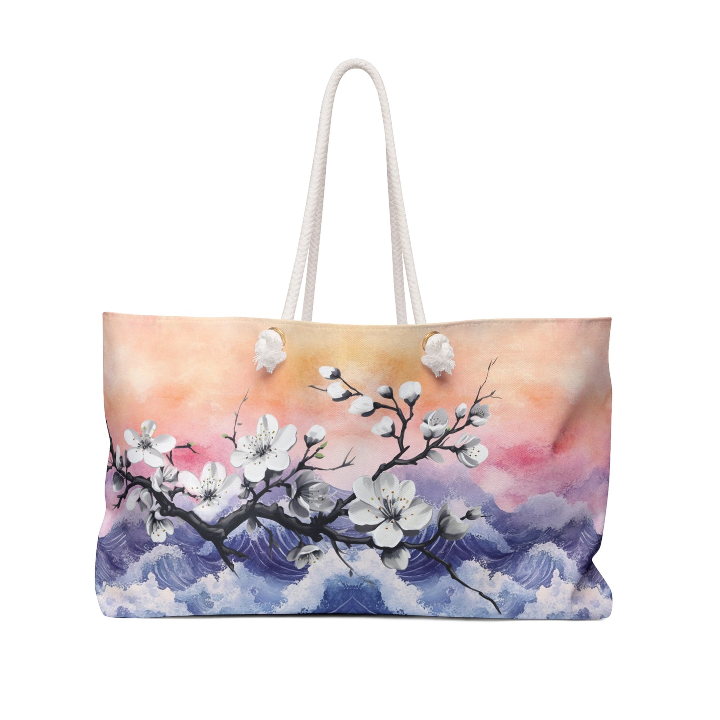 Weekender Bag | Pastel Waves | Scene 1