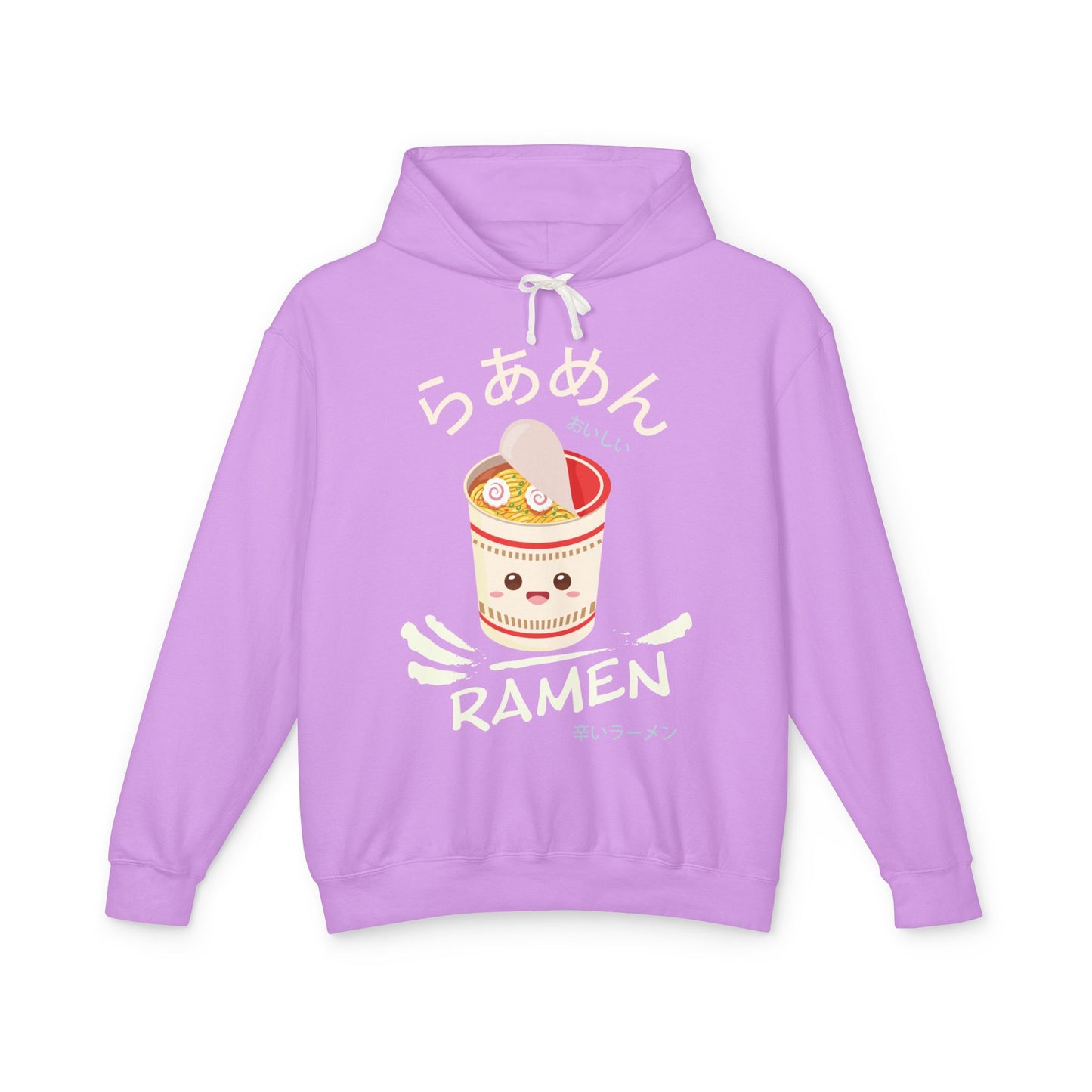 Ramen Cup | Unisex Lightweight Hooded Sweatshirt