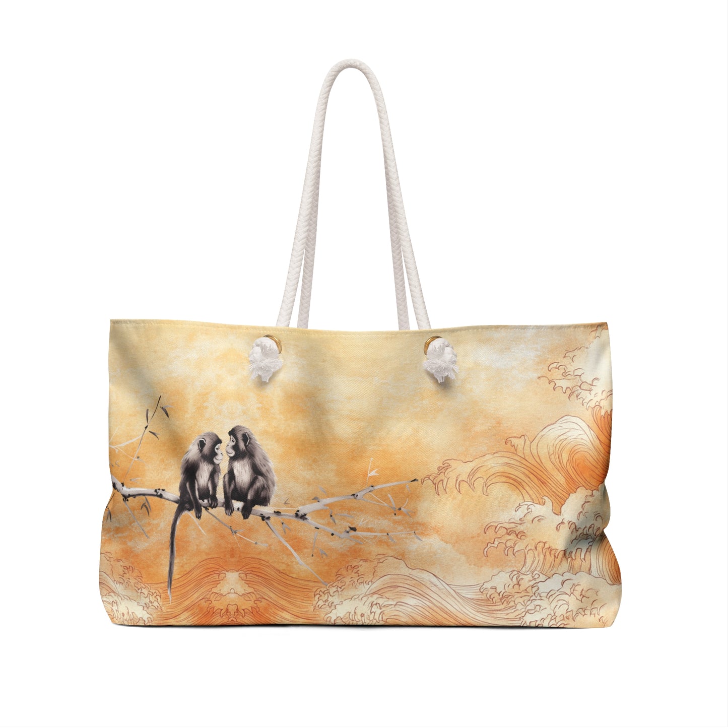 Weekender Bag | Pastel Waves | Scene 2