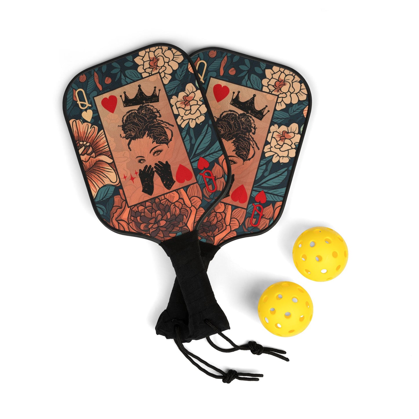 Pickleball Kit | Queen & Flowers | Queen 2