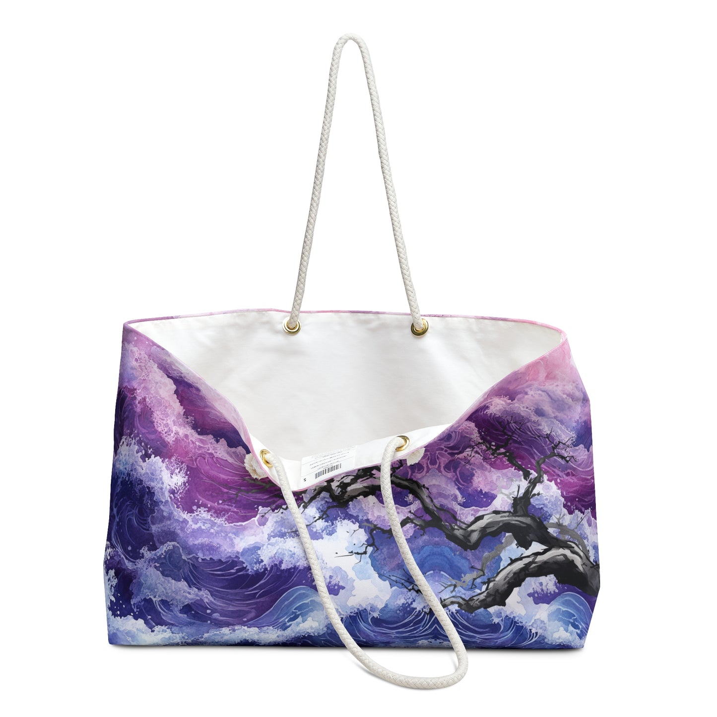 Weekender Bag | Pastel Waves | Scene 4