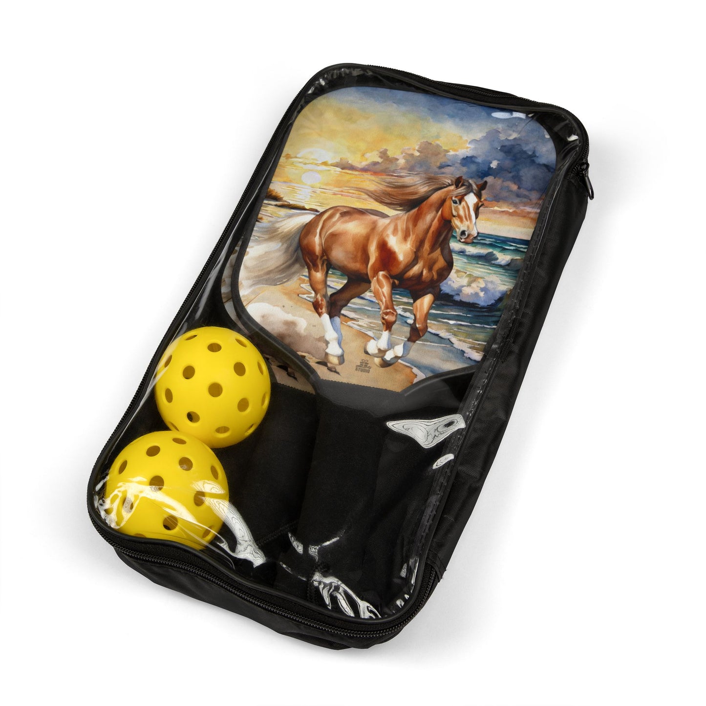 Pickleball Kit | American Mustang | Horse 3