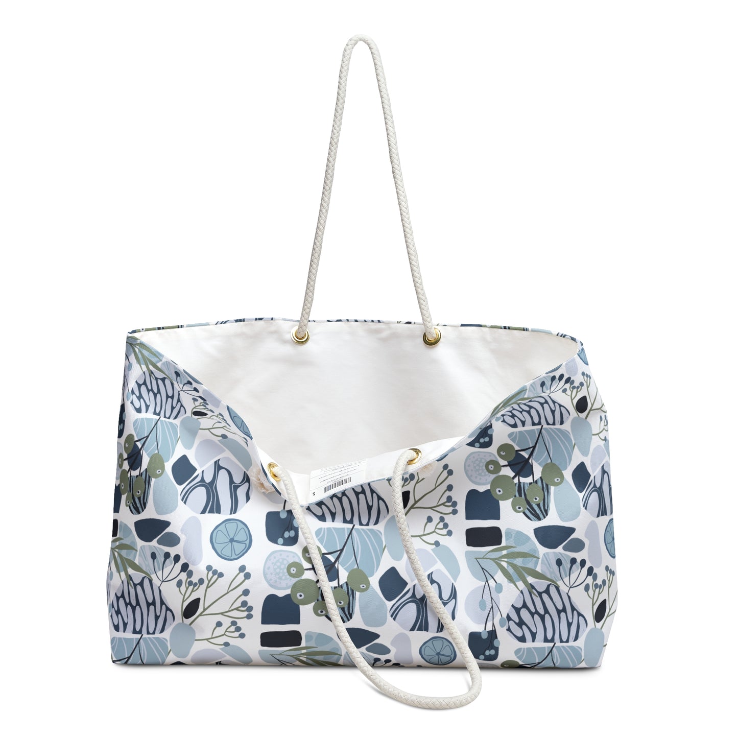 Juniper Beach | Weekender Bag | Pebble Blues