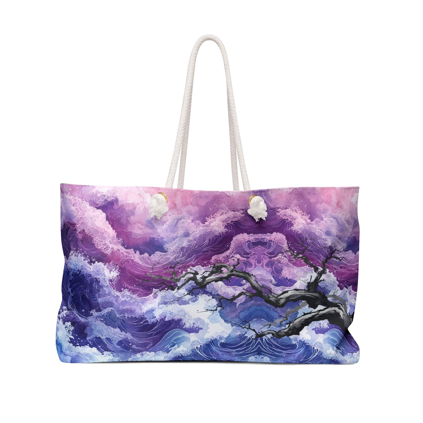 Weekender Bag | Pastel Waves | Scene 4