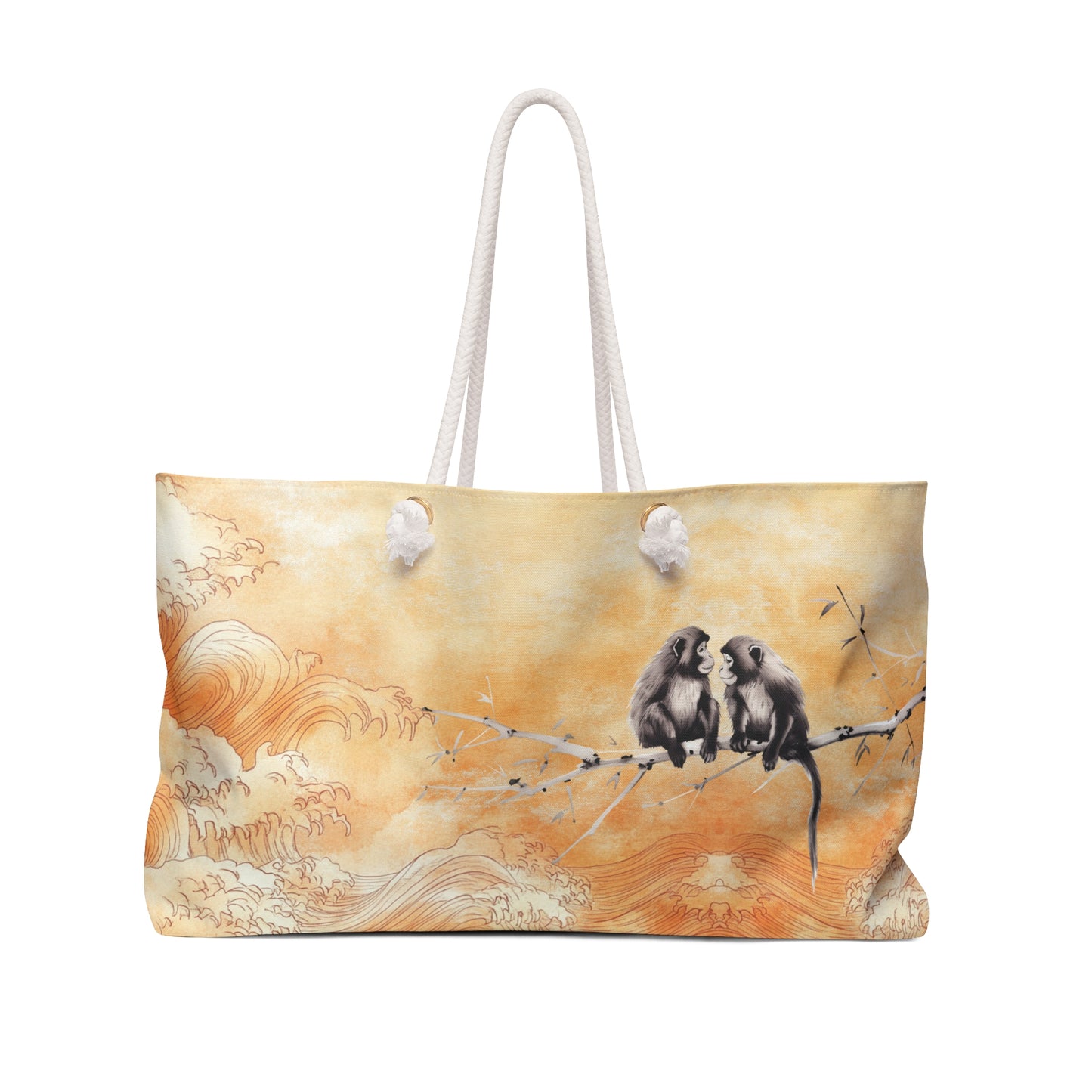 Weekender Bag | Pastel Waves | Scene 2