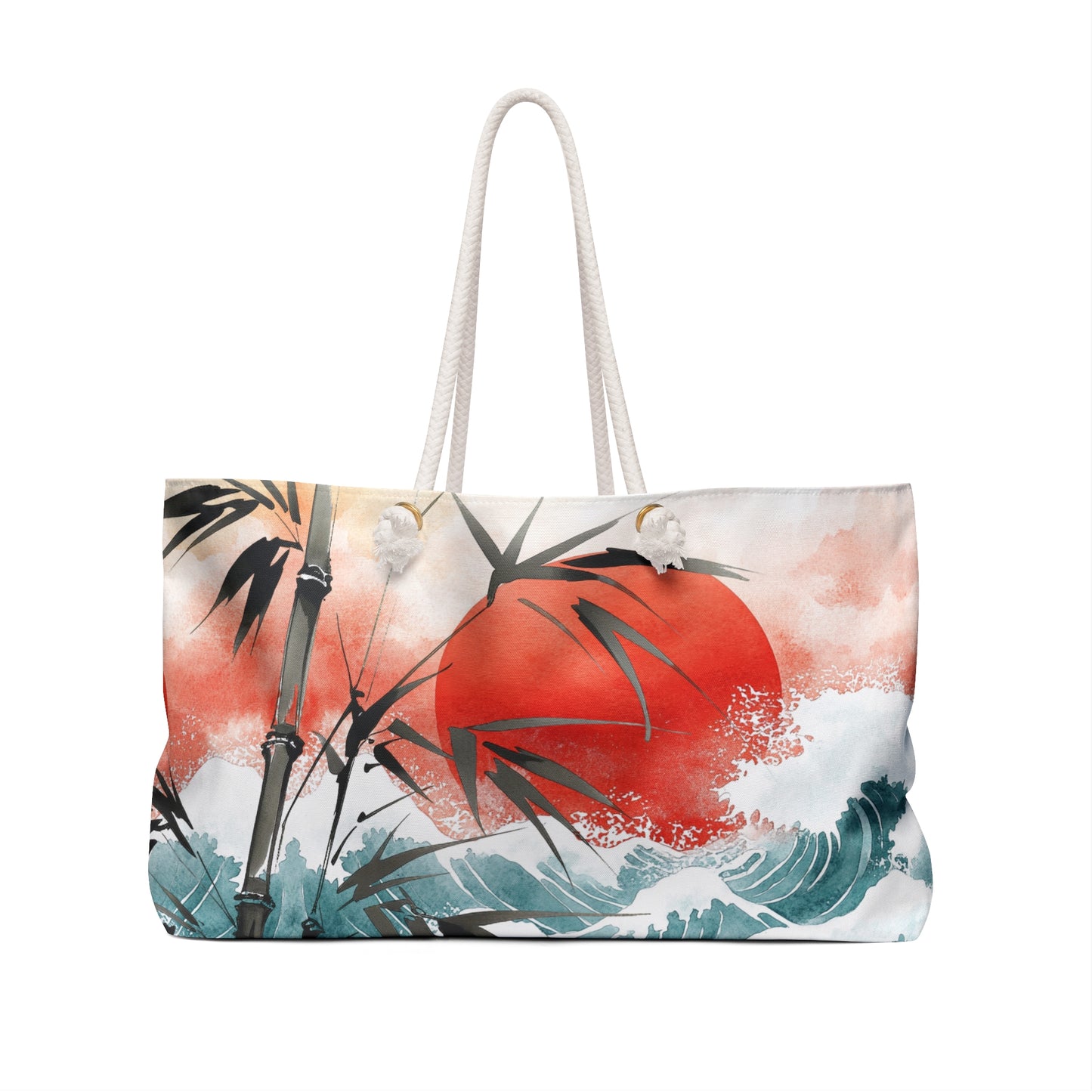 Weekender Bag | Pastel Waves | Scene 5