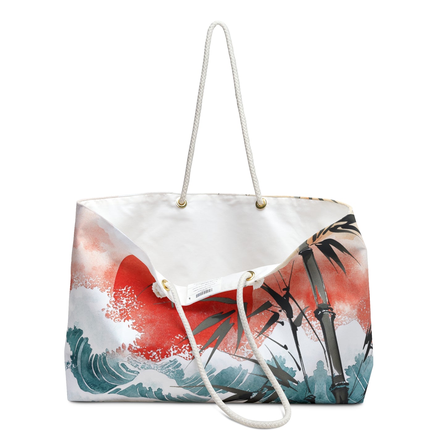 Weekender Bag | Pastel Waves | Scene 5