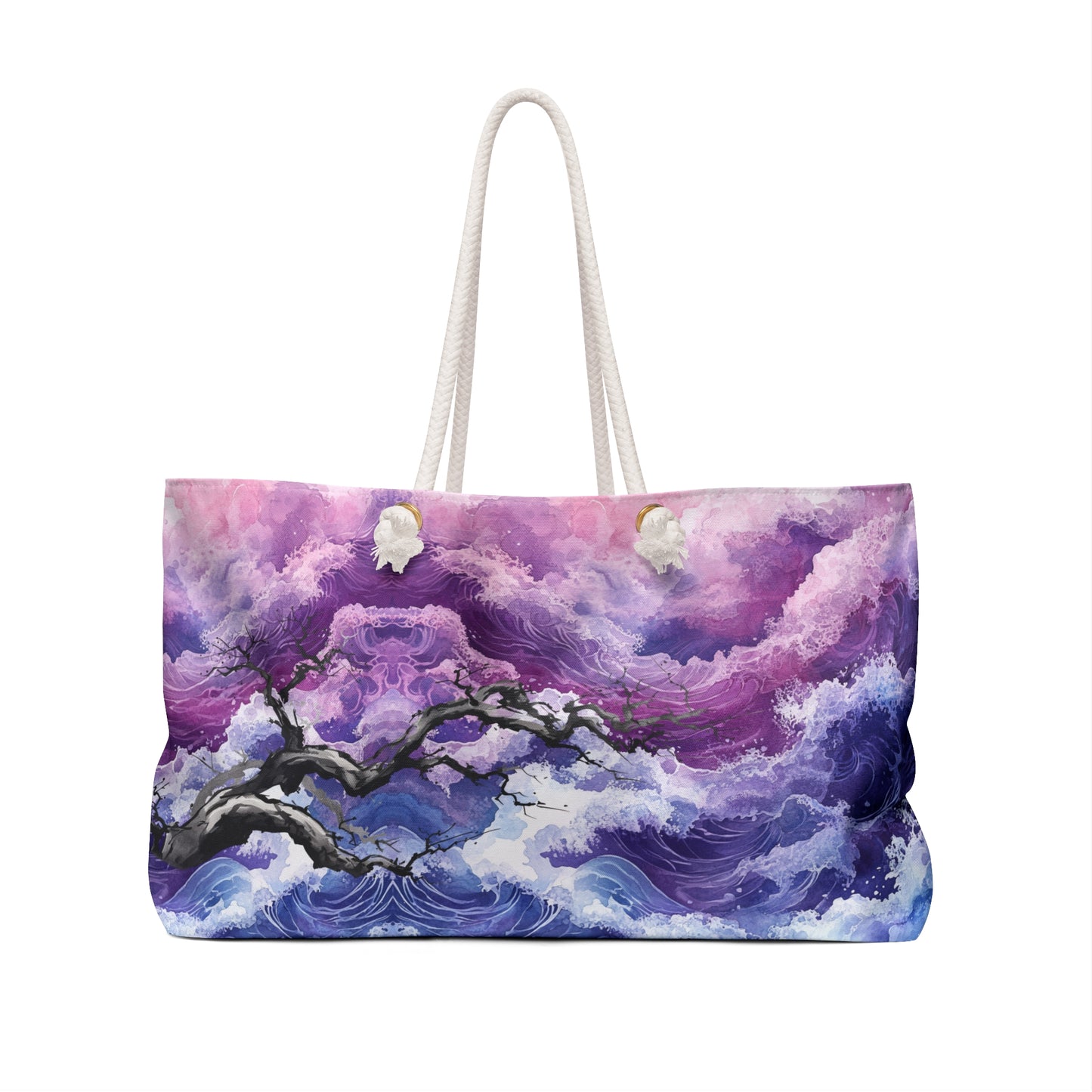Weekender Bag | Pastel Waves | Scene 4