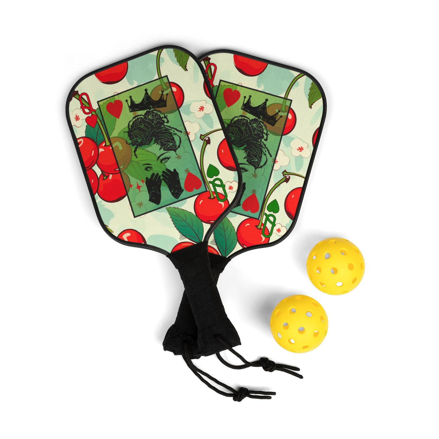 Pickleball Kit | Queen & Cherries | Queen 4