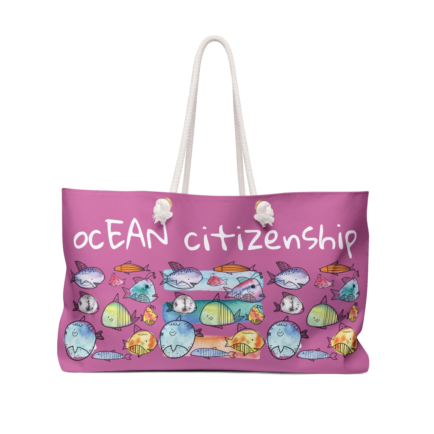 ocEAN citizenship  |  Weekender Bag | Pink