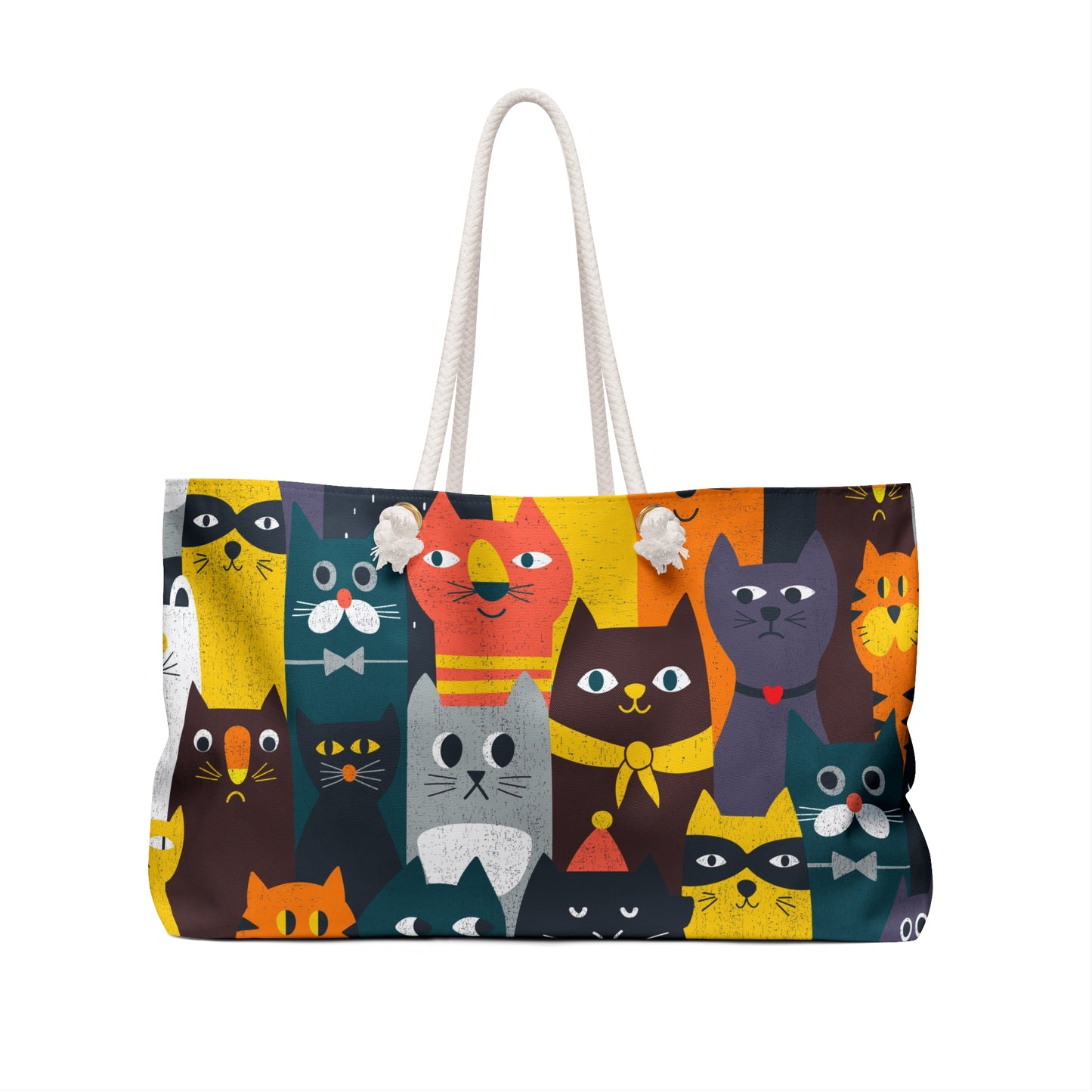 Weekender Bag | Colorful Cats | Cats 6