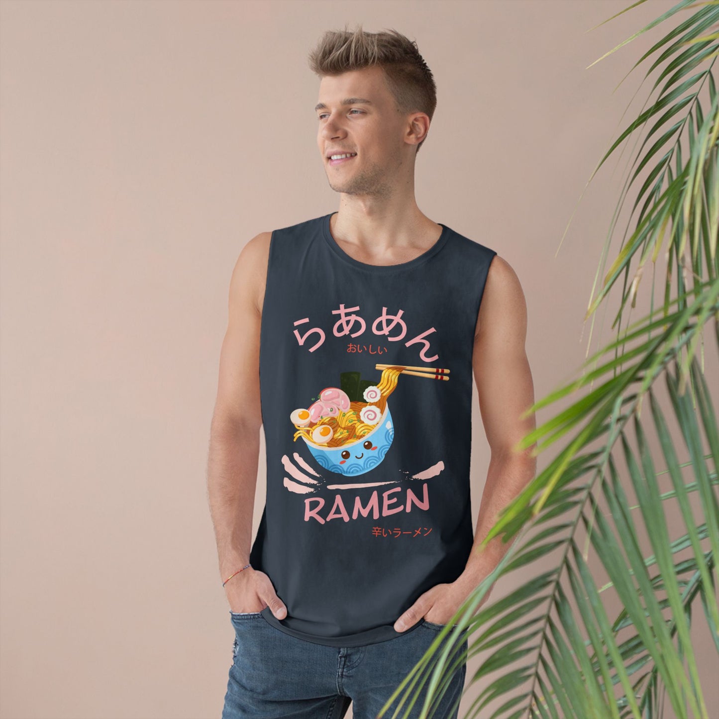 Kawaii Ramen Bowl | Unisex Tank Top with Cute Design | 4 styles