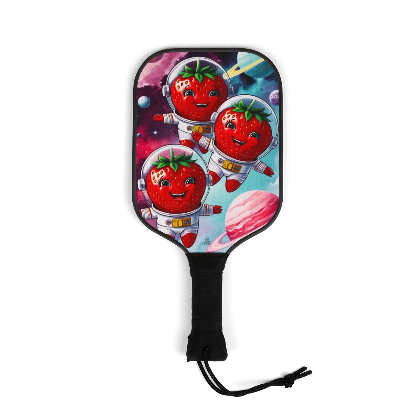 Pickleball Kit | Galactic Fruits Collection | Strawberries