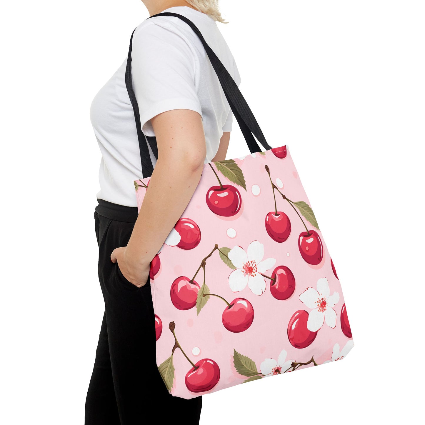 Totes | Cherries & Blossoms | Cherry 1