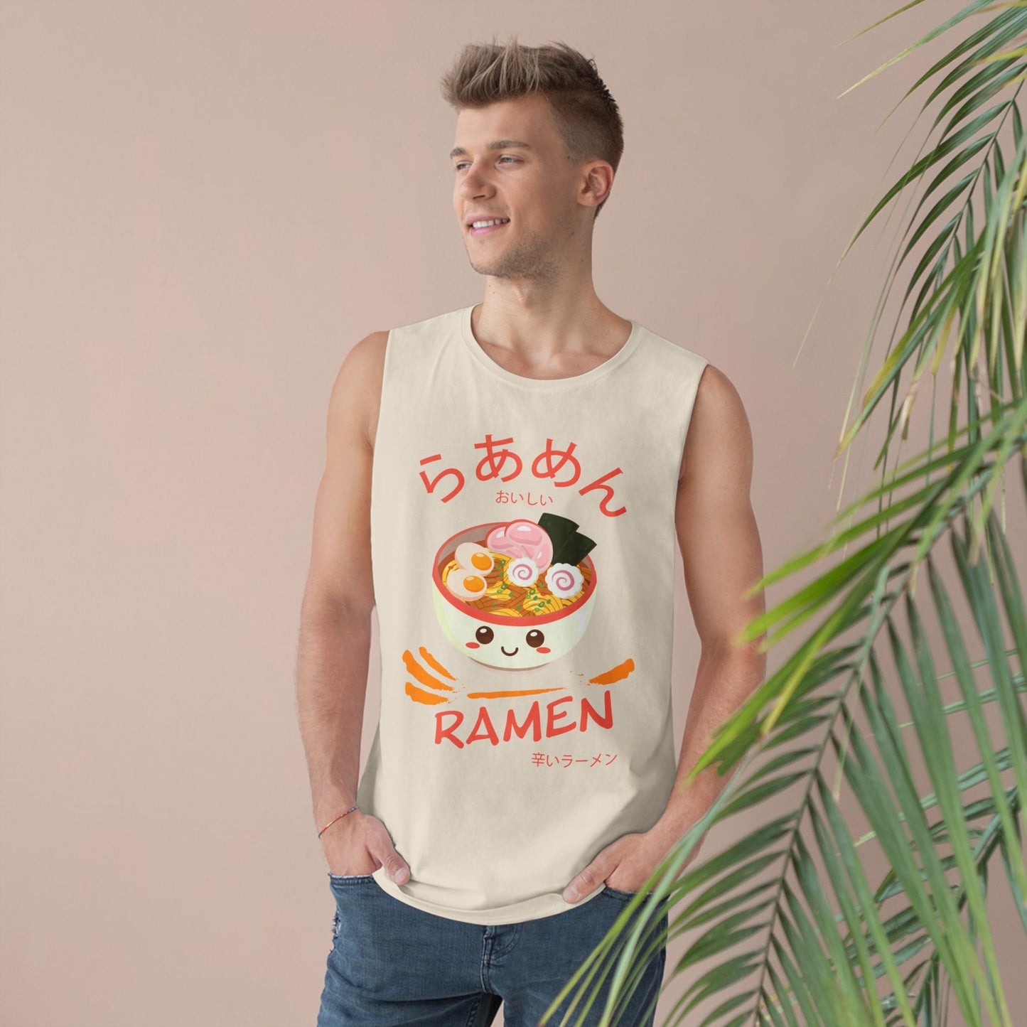 Kawaii Ramen Bowl | Unisex Tank Top with Cute Design | 4 styles