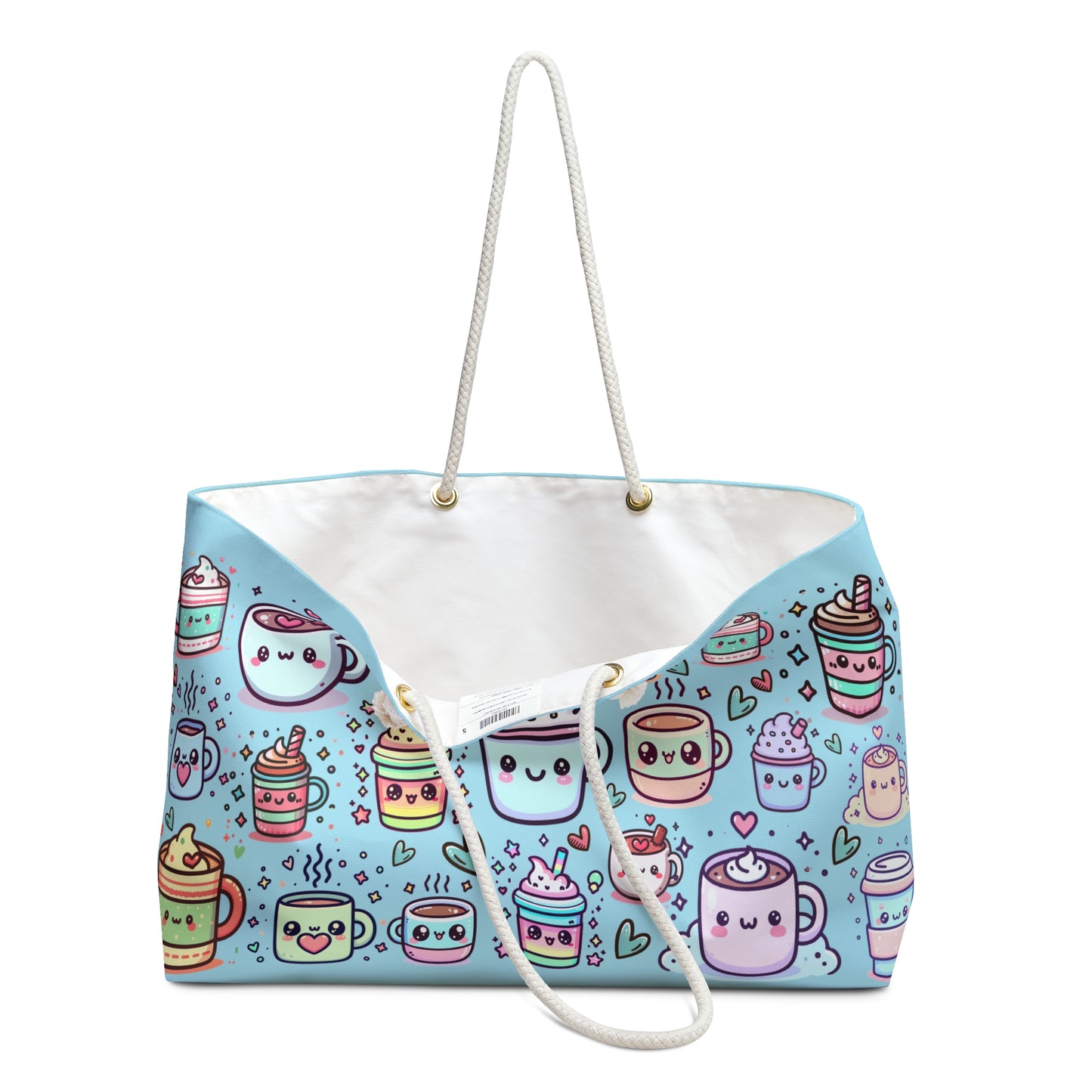 Kawaii Cups | Weekender Bag | Blu Sky