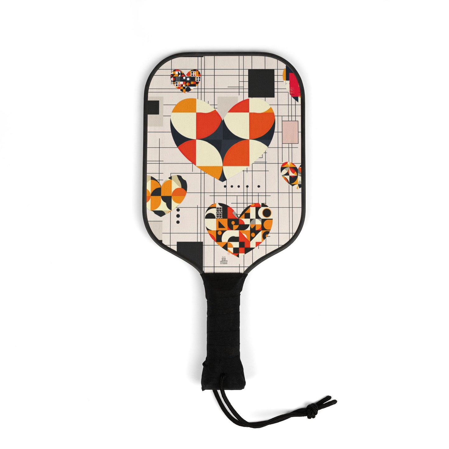 Pickleball Kit | Abstract Hearts | Hearts 3