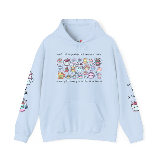 Kawaii Latte Hoodie | Unisex Heavy Blend™ Hooded Sweatshirt |