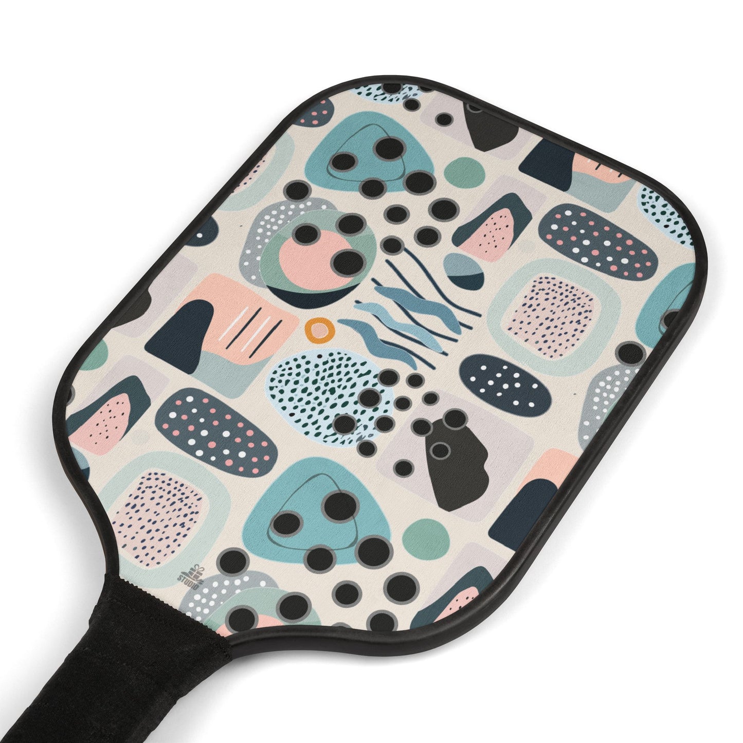 Pickleball Kit | Abstract Elements | Muted