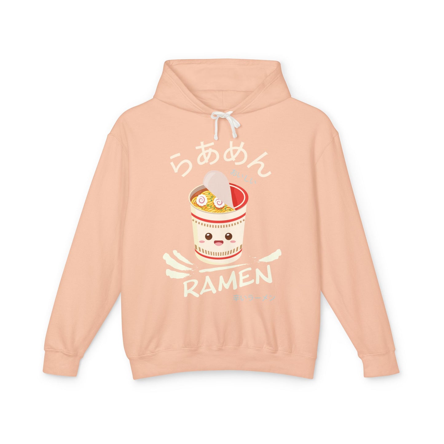 Ramen Cup | Unisex Lightweight Hooded Sweatshirt