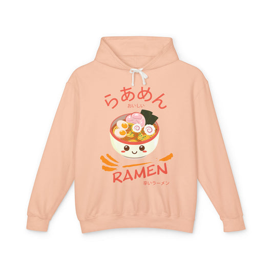 Ramen Bowl | Unisex Lightweight Hooded Sweatshirt