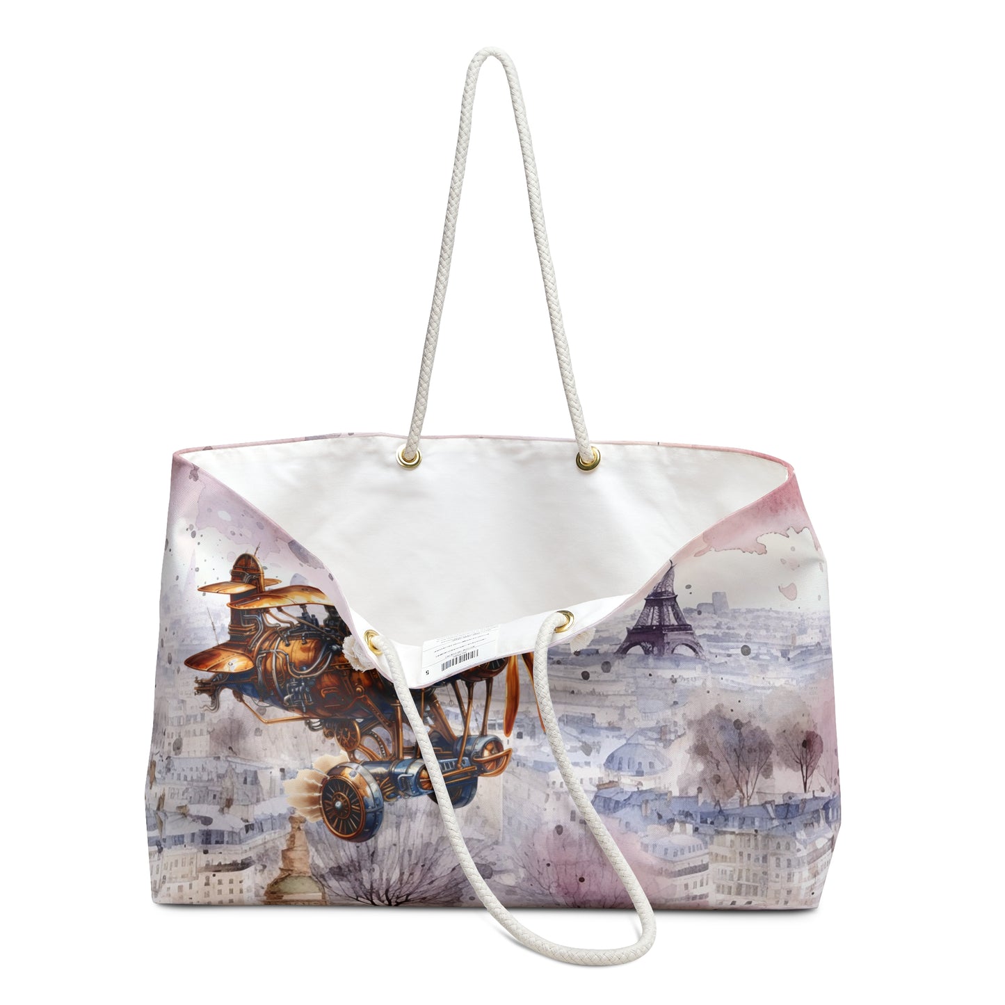 Weekender Bag | Watercolor Skies | Plane 4