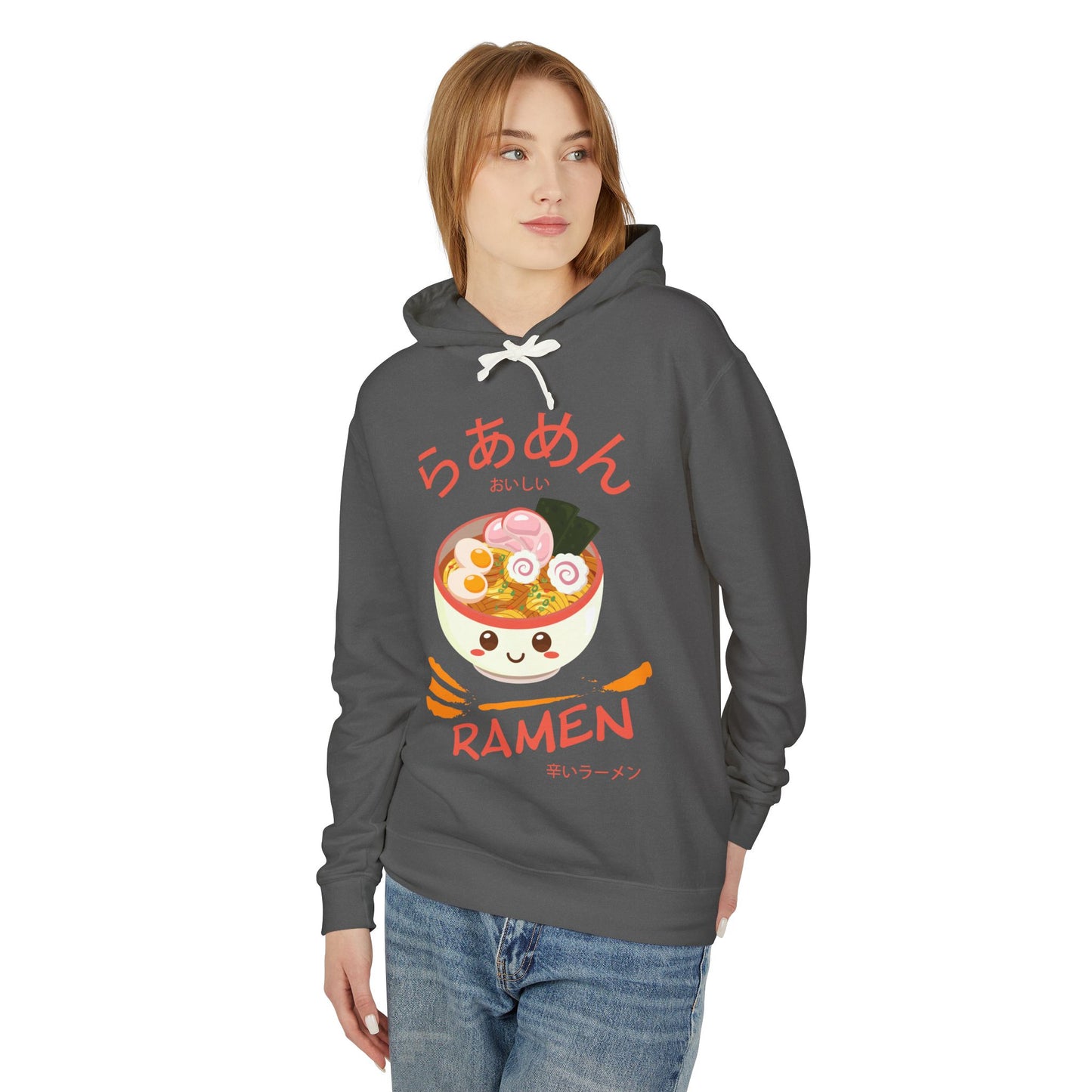 Ramen Bowl | Unisex Lightweight Hooded Sweatshirt