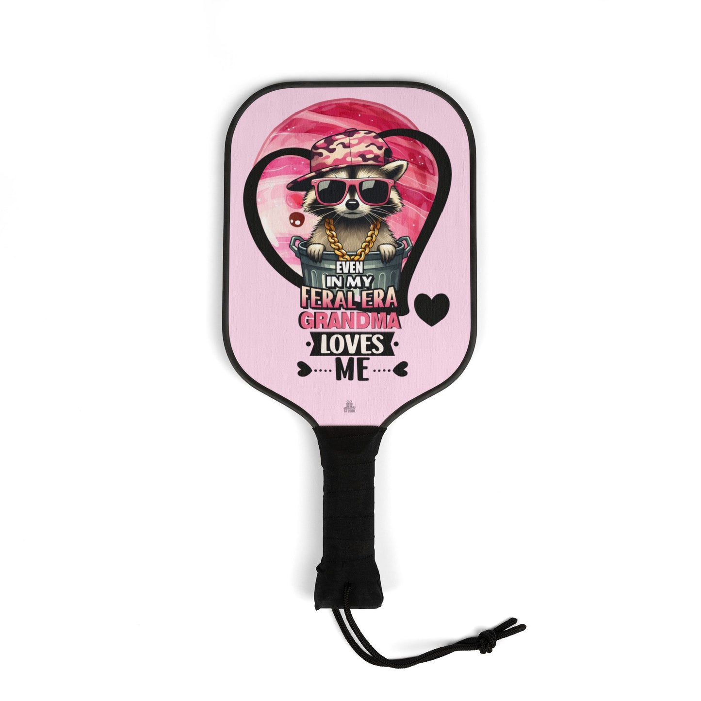 Pickleball Kit | Raccoon | Grandma Loves Me