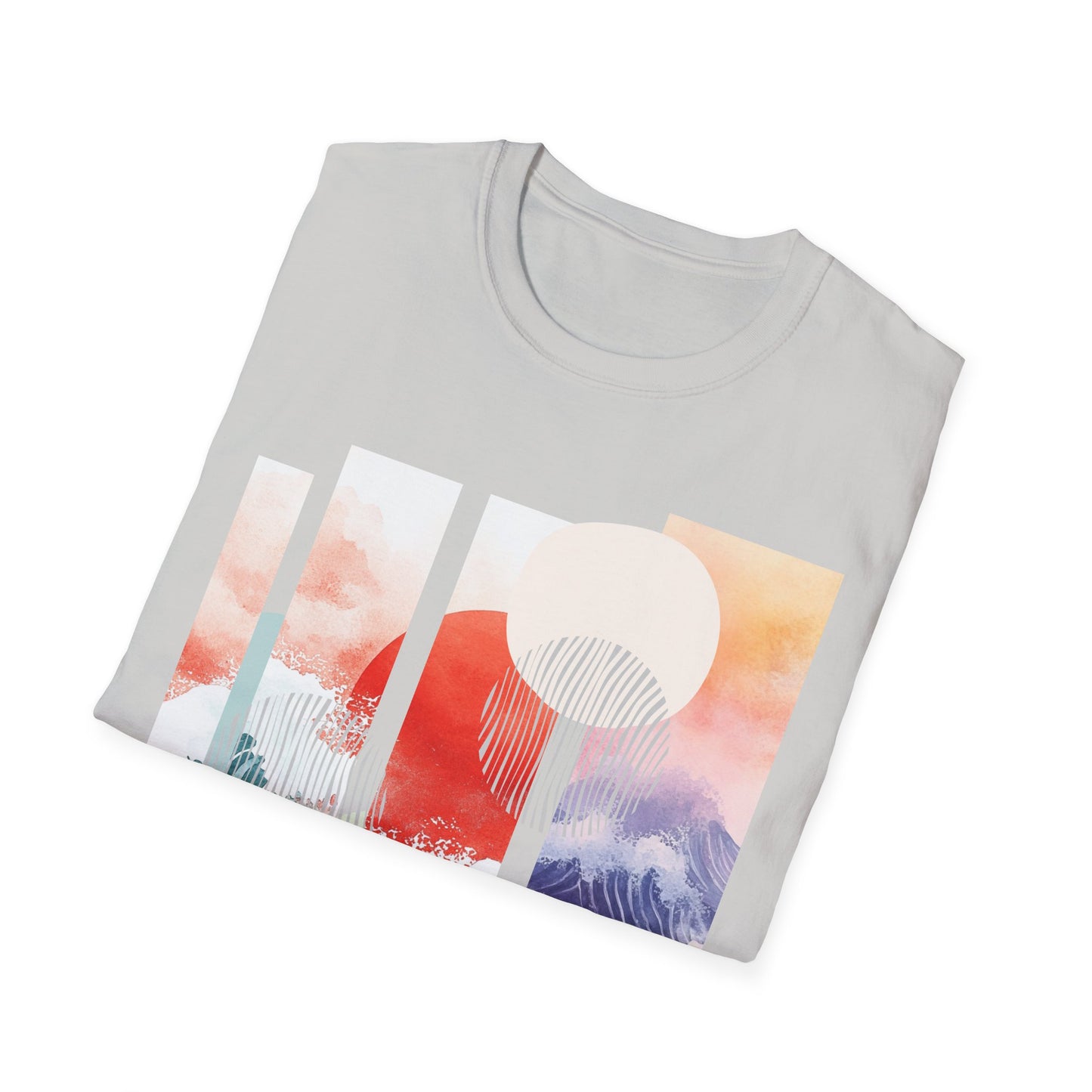 Unisex Softstyle T-Shirt | Japanese Scenes | Scene 2