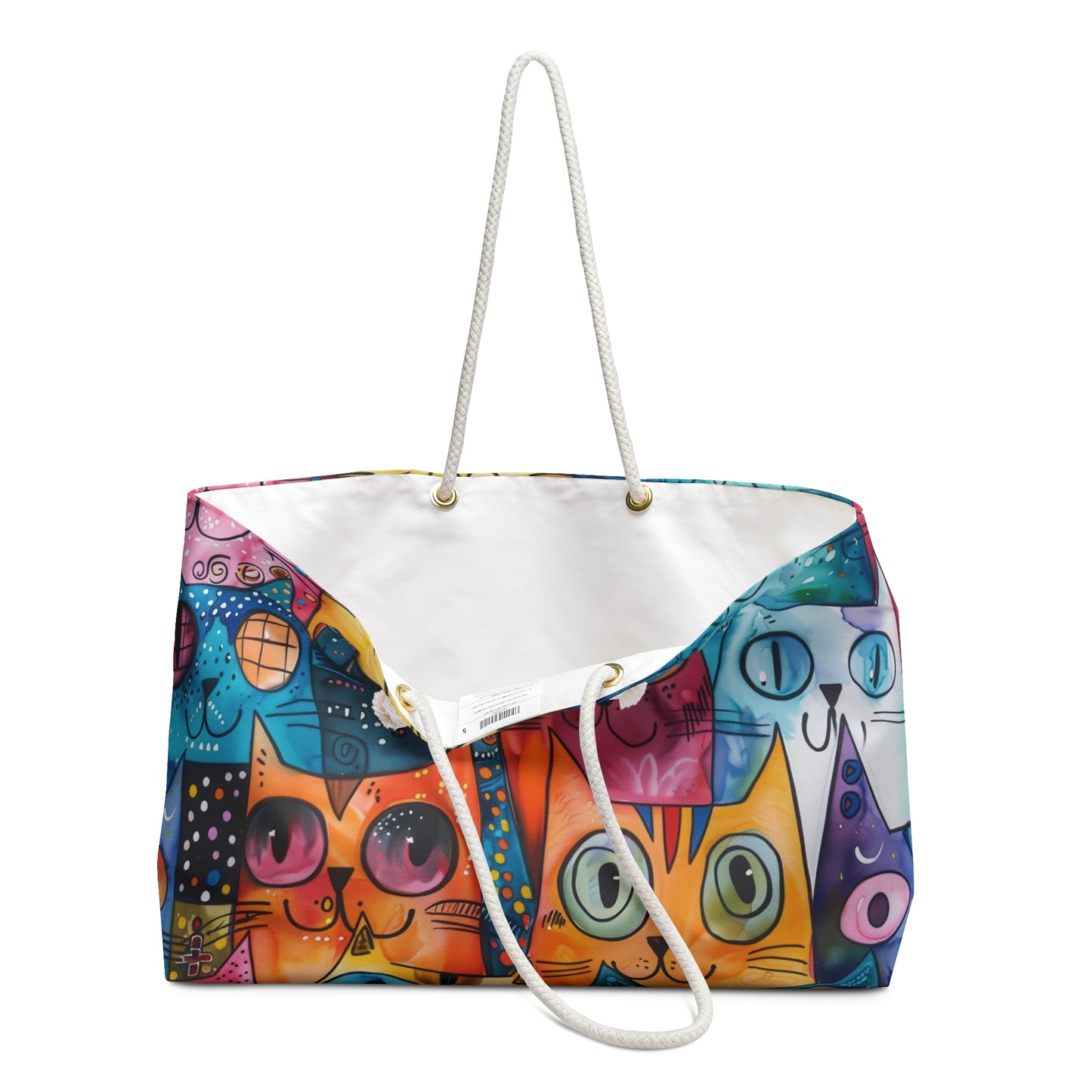 Weekender Bag | Colorful Cats | Cats 1