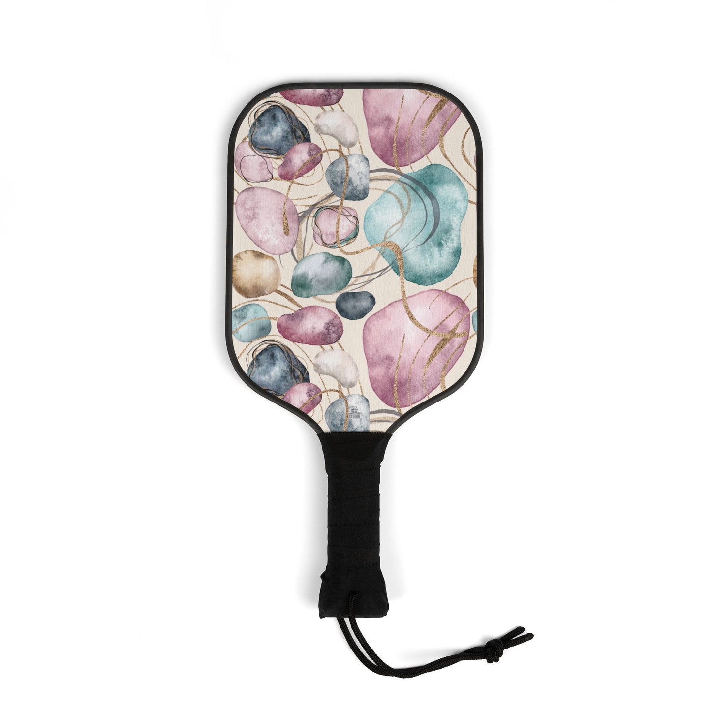 Pickleball Kit | Abstract | Teal Pink & Lines