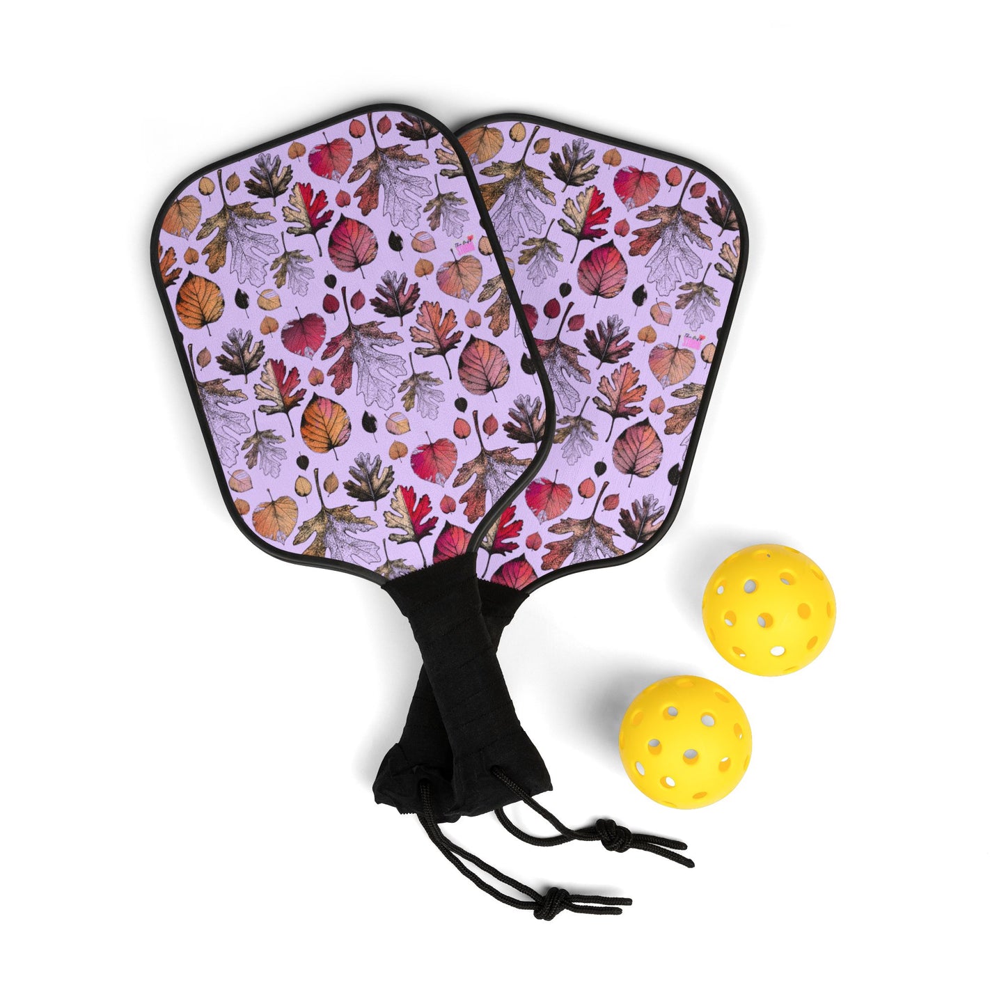 Fall Leaves | Pickleball Kit | Lilac & Pink