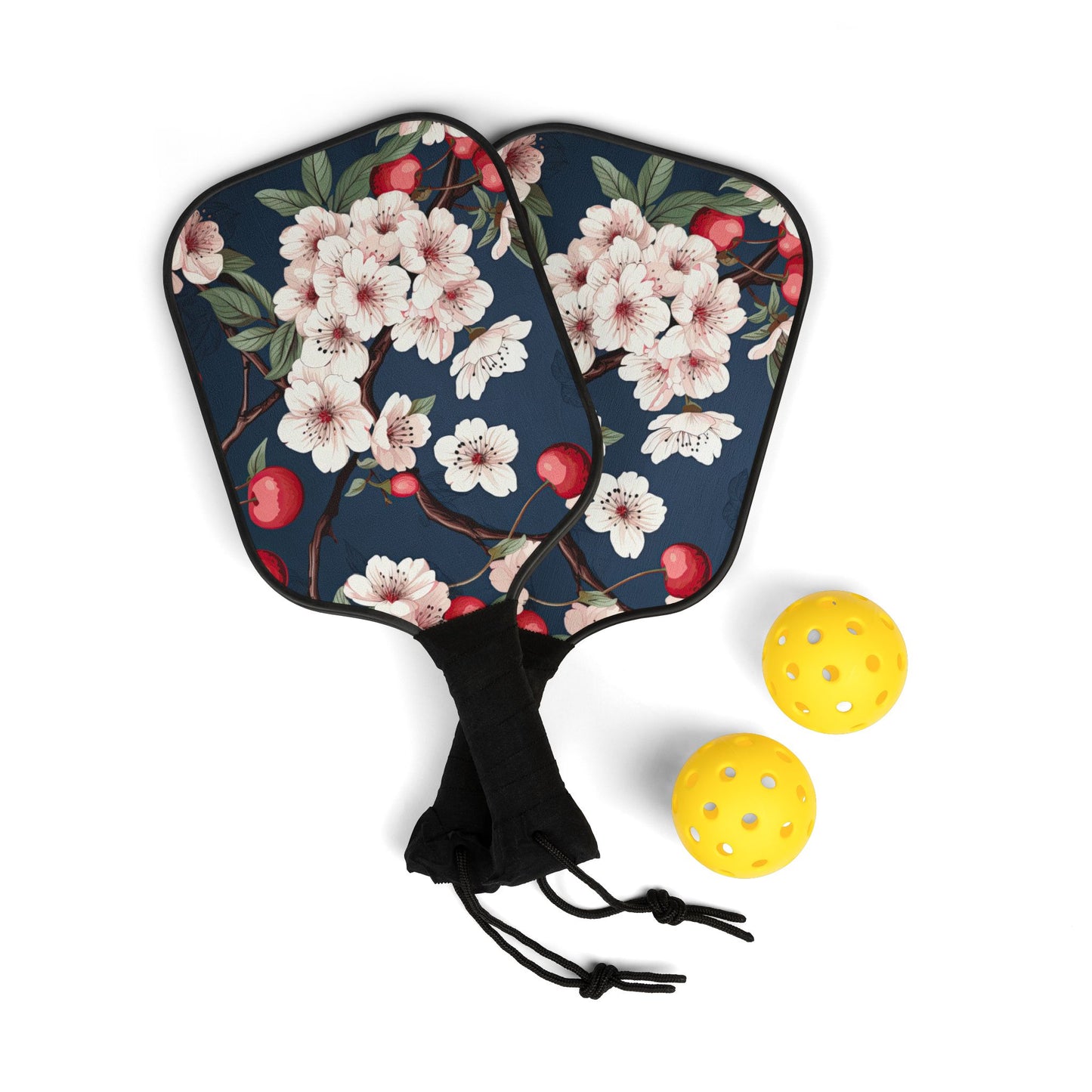 Pickleball Kit | Flowers | Cherry Blossom Blue