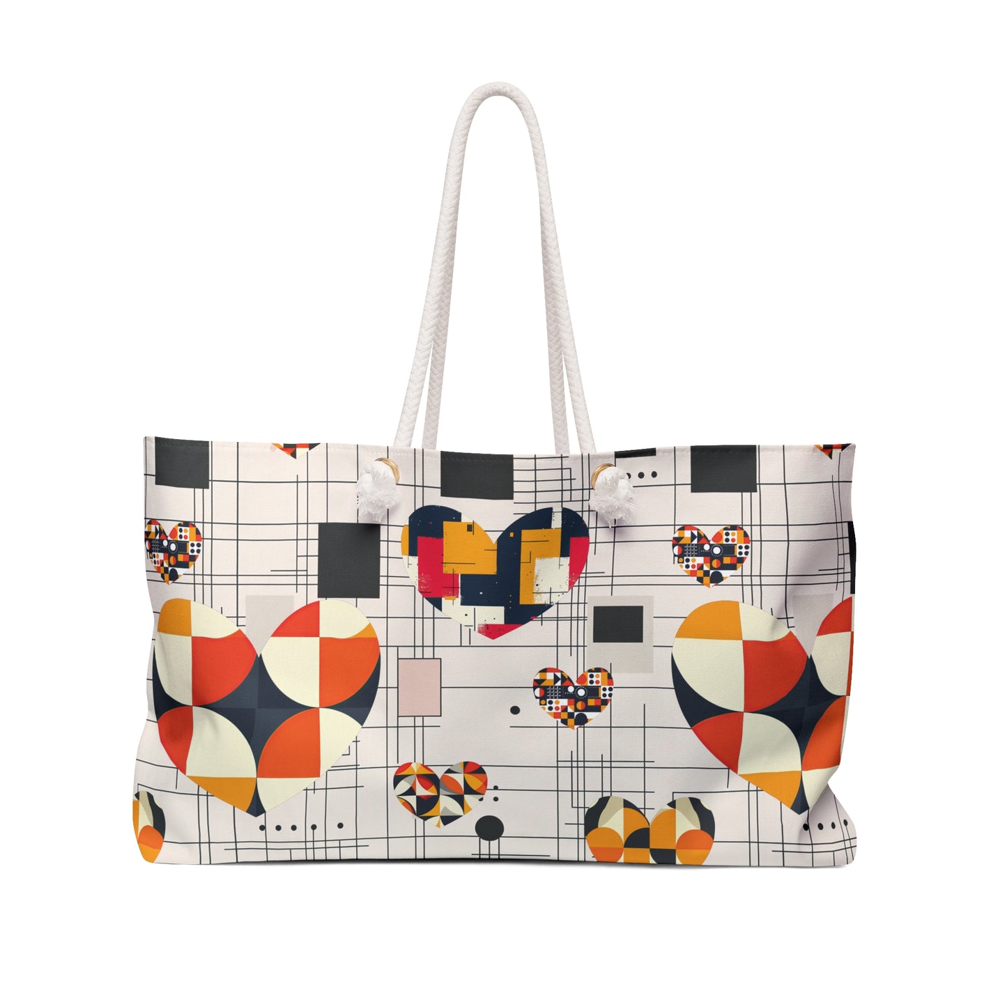 Weekender Bag | Abstract Hearts| Hearts 3