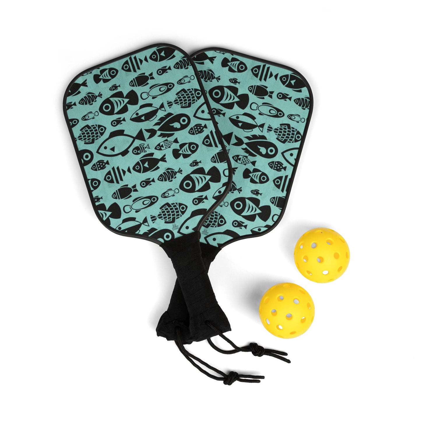 Pickleball Kit | School of Fish | Blue