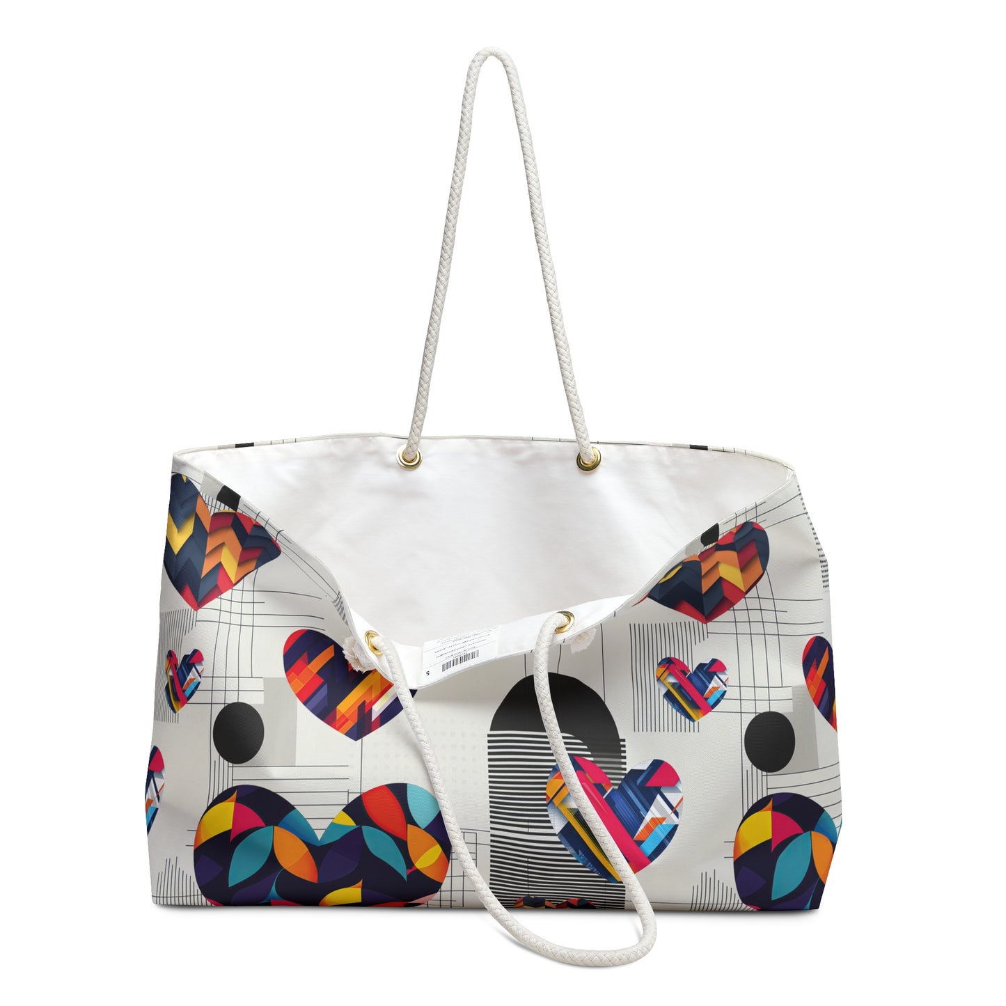 Weekender Bag | Abstract Hearts| Hearts 3