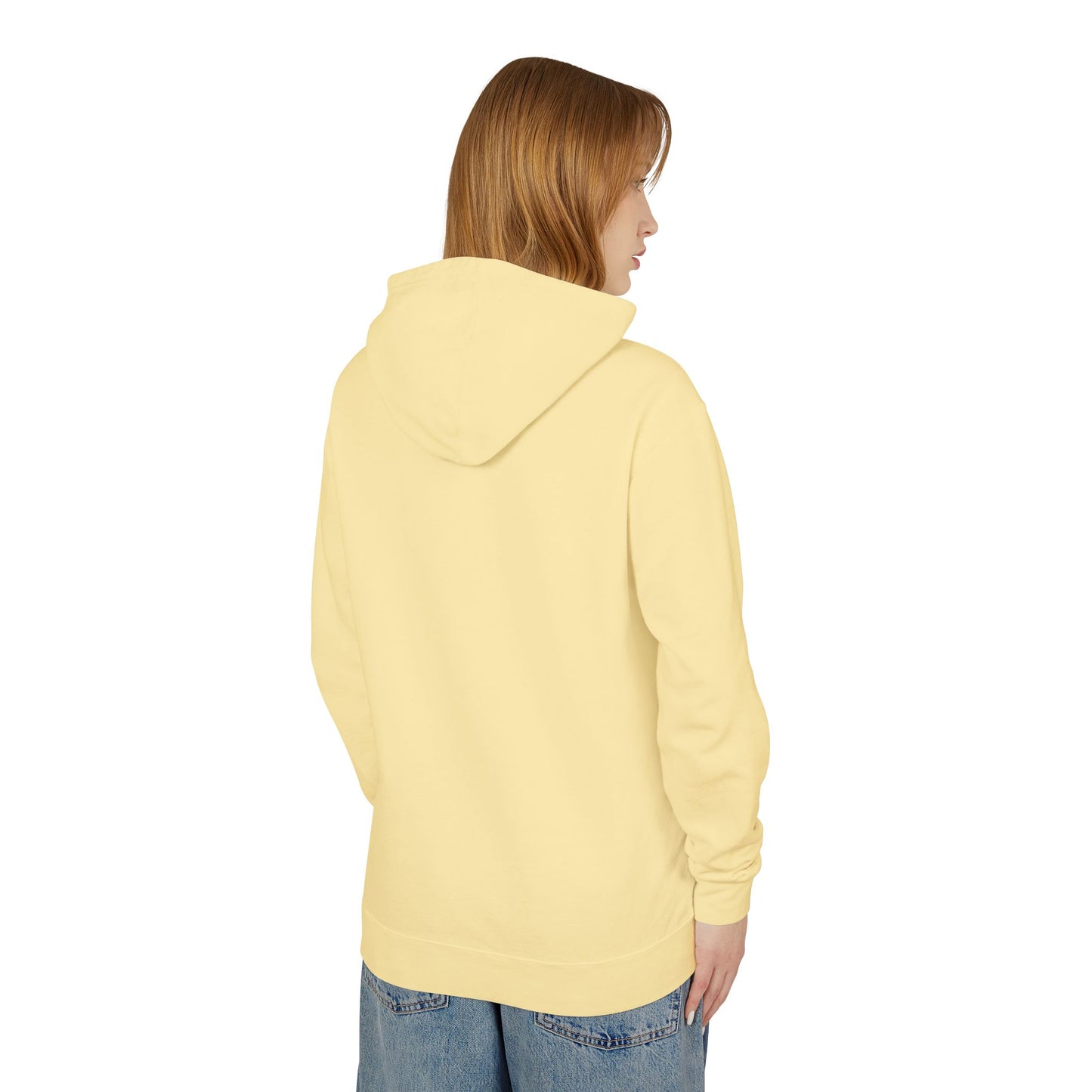 Flower Quote | Lightweight Hooded Sweatshirt | Sakura