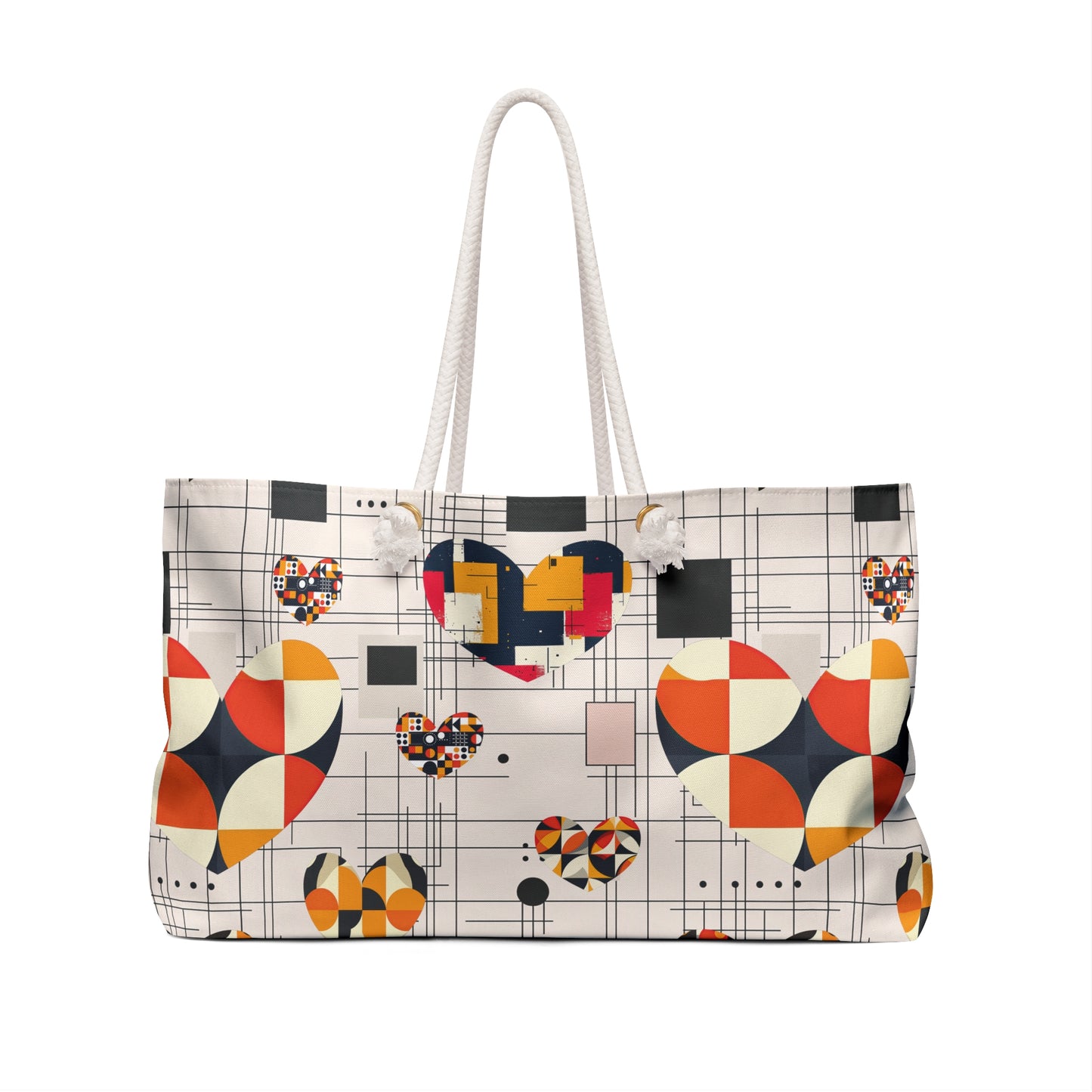 Weekender Bag | Abstract Hearts| Hearts 3