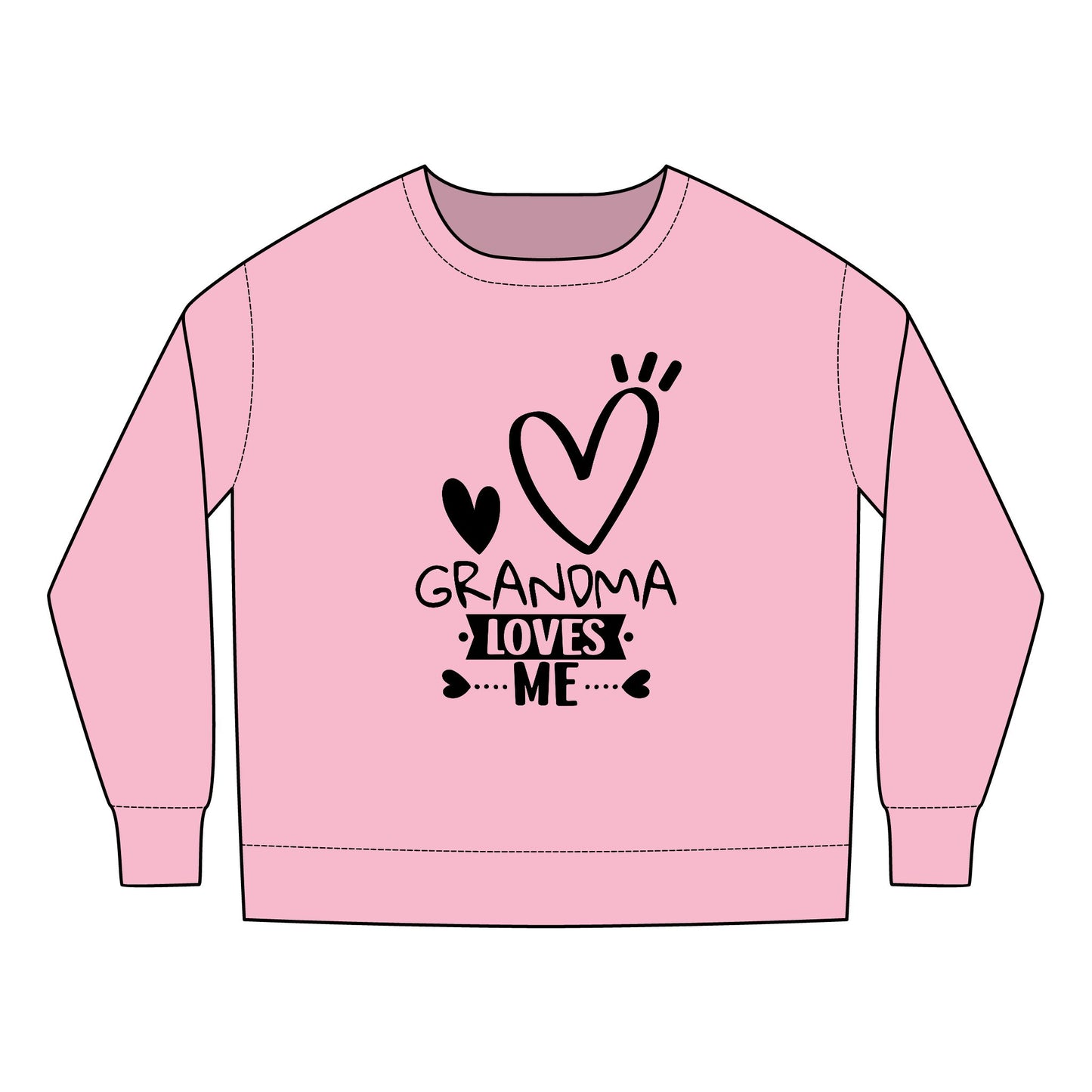 Grandma Loves Me | Toddler Sweatshirt