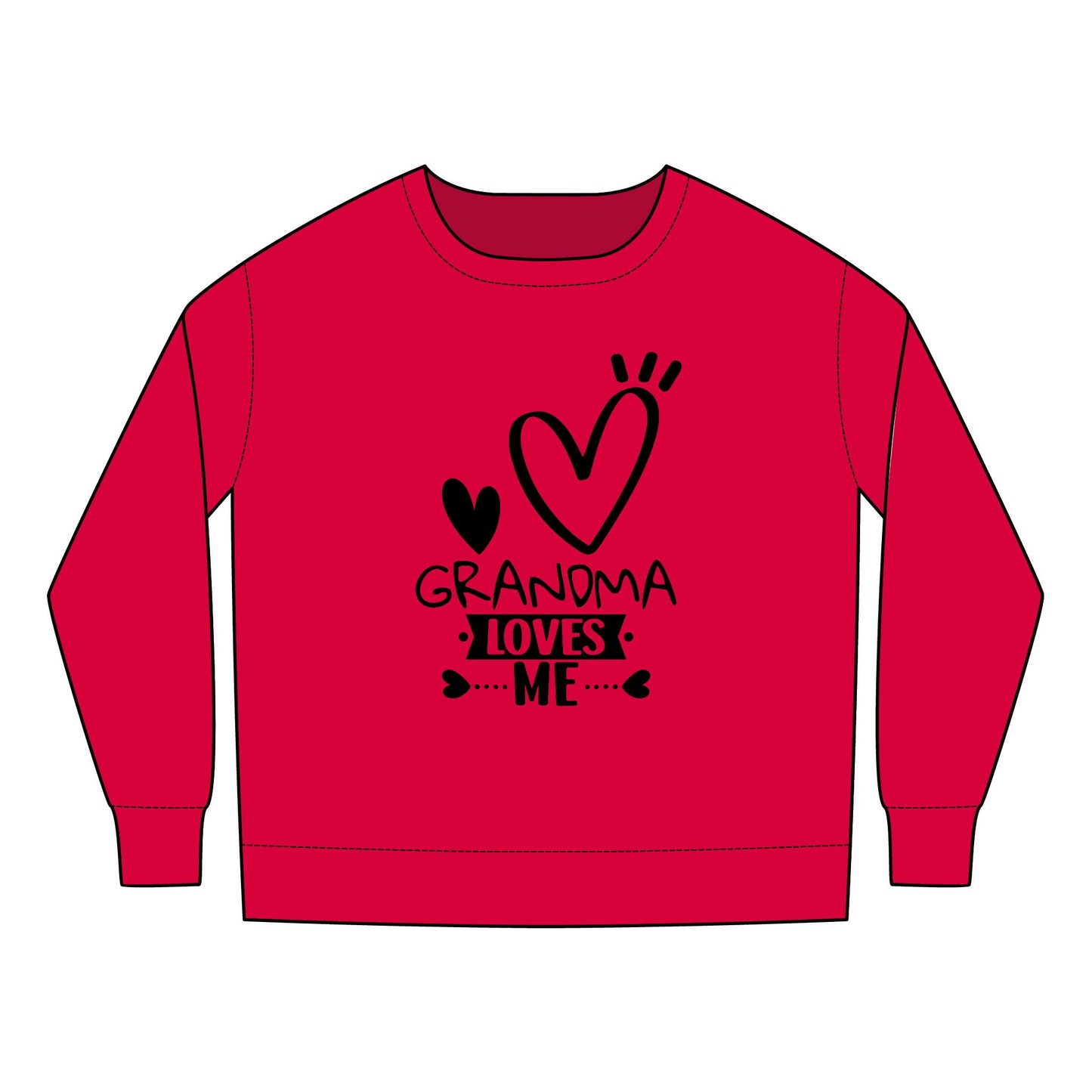 Grandma Loves Me | Toddler Sweatshirt