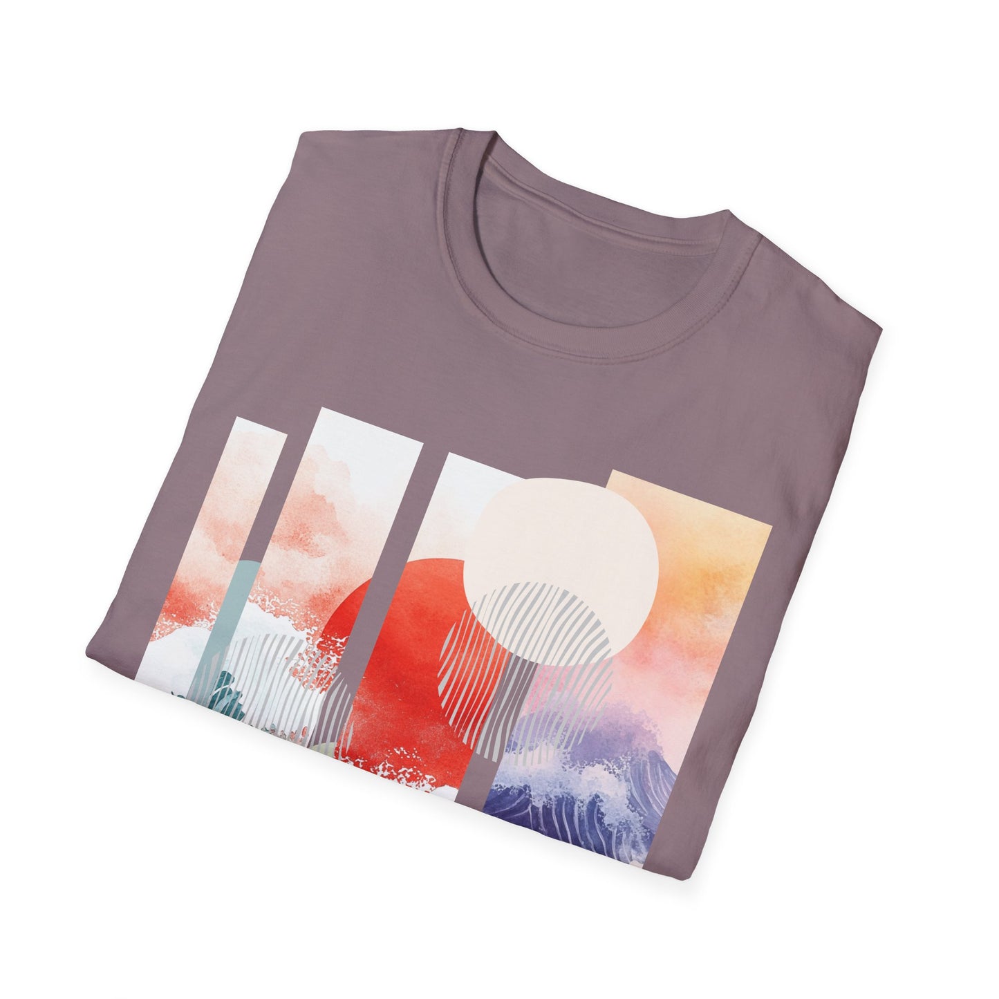 Unisex Softstyle T-Shirt | Japanese Scenes | Scene 2