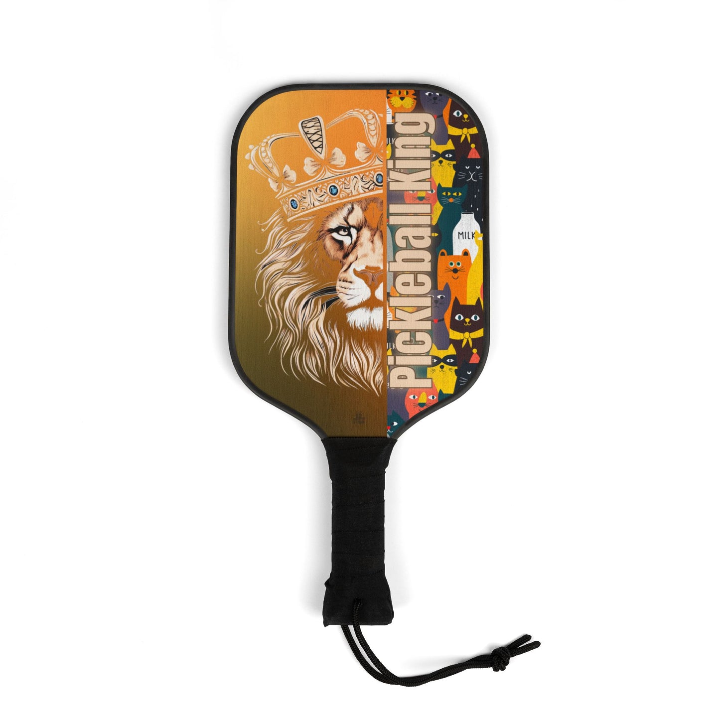 Pickleball Kit | Lion PK Collage | Orange