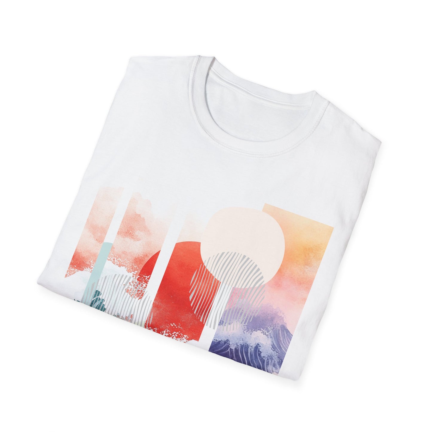 Unisex Softstyle T-Shirt | Japanese Scenes | Scene 2