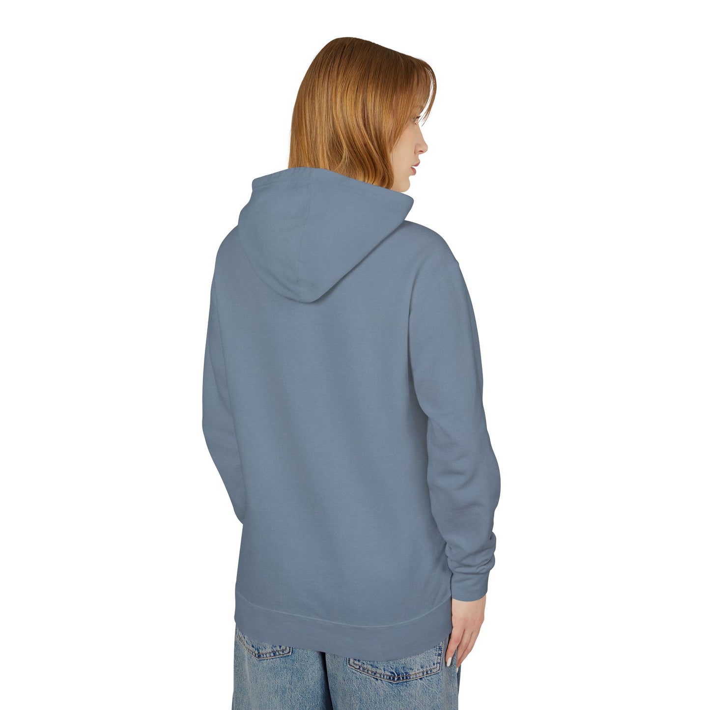 Flower Quote | Lightweight Hooded Sweatshirt | Irises