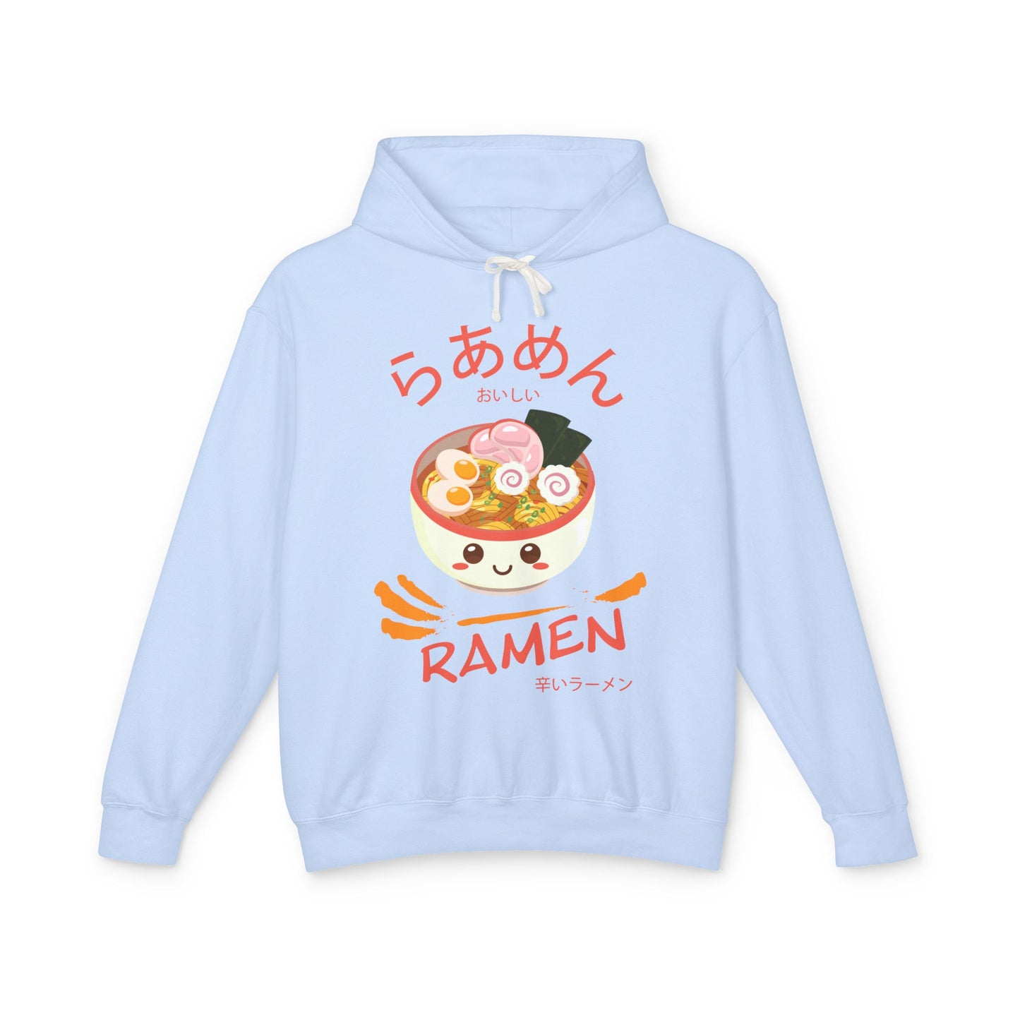 Ramen Bowl | Unisex Lightweight Hooded Sweatshirt