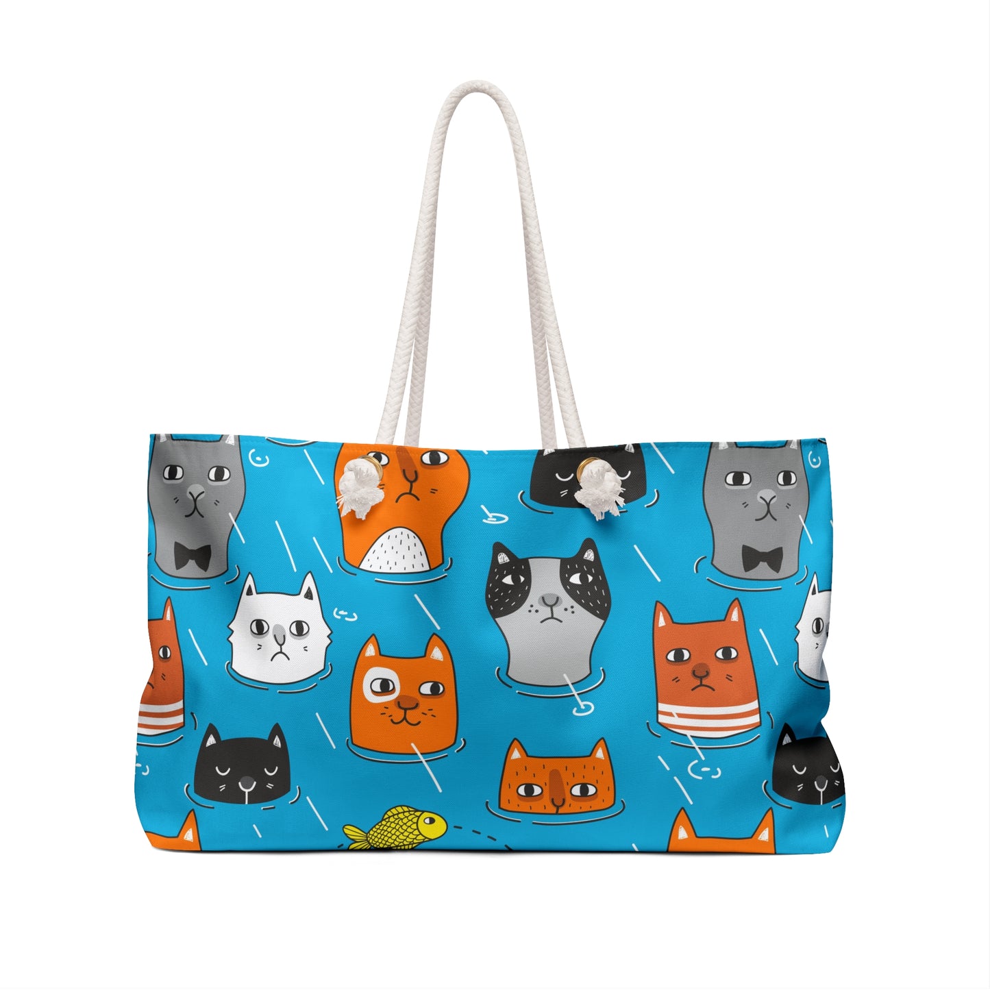 Weekender Bag | Colorful Cats | Cats 4