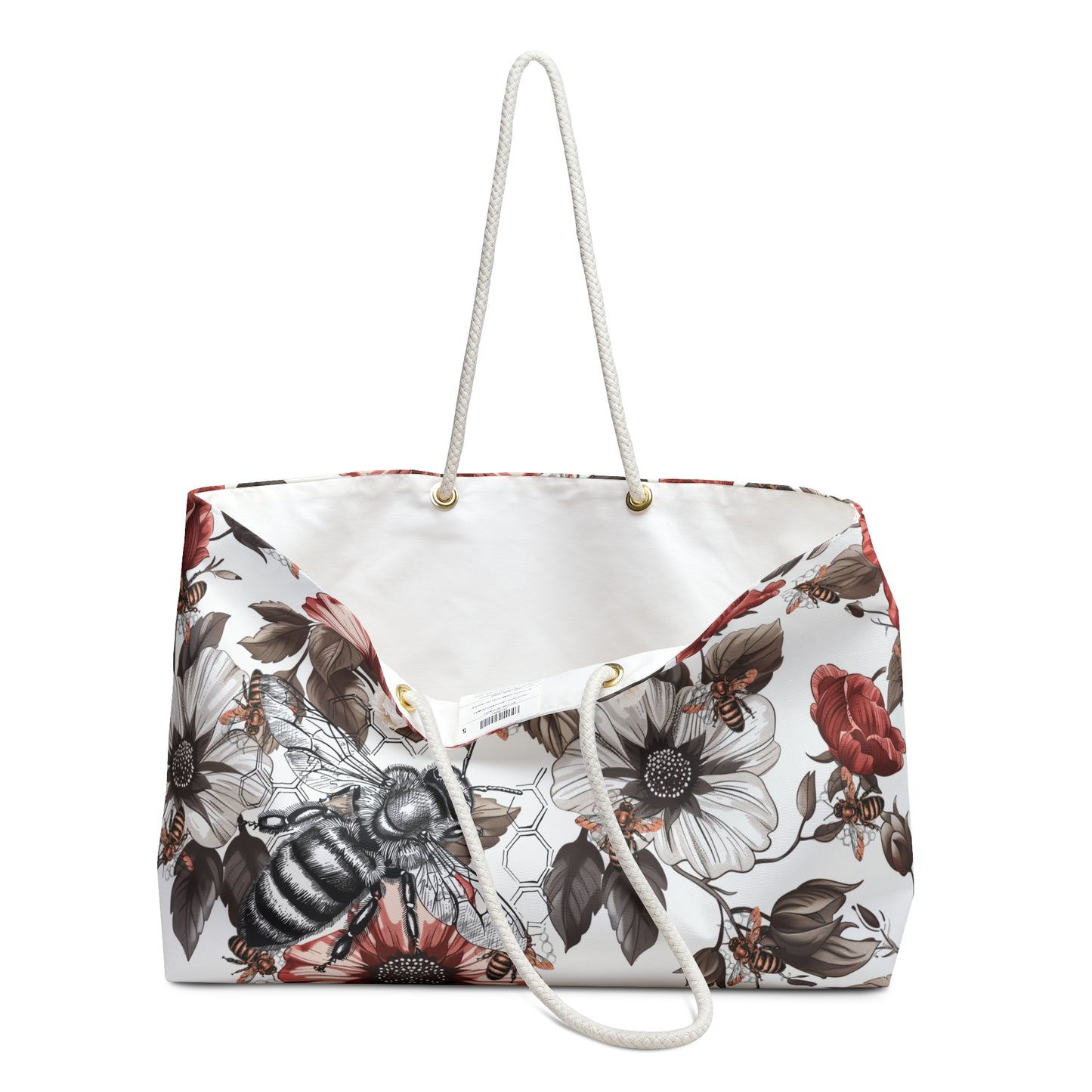 Weekender Bag | Queen Flowers | Bee 2