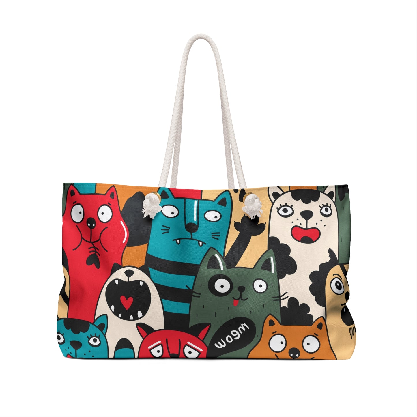 Weekender Bag | Colorful Cats | Cats 3